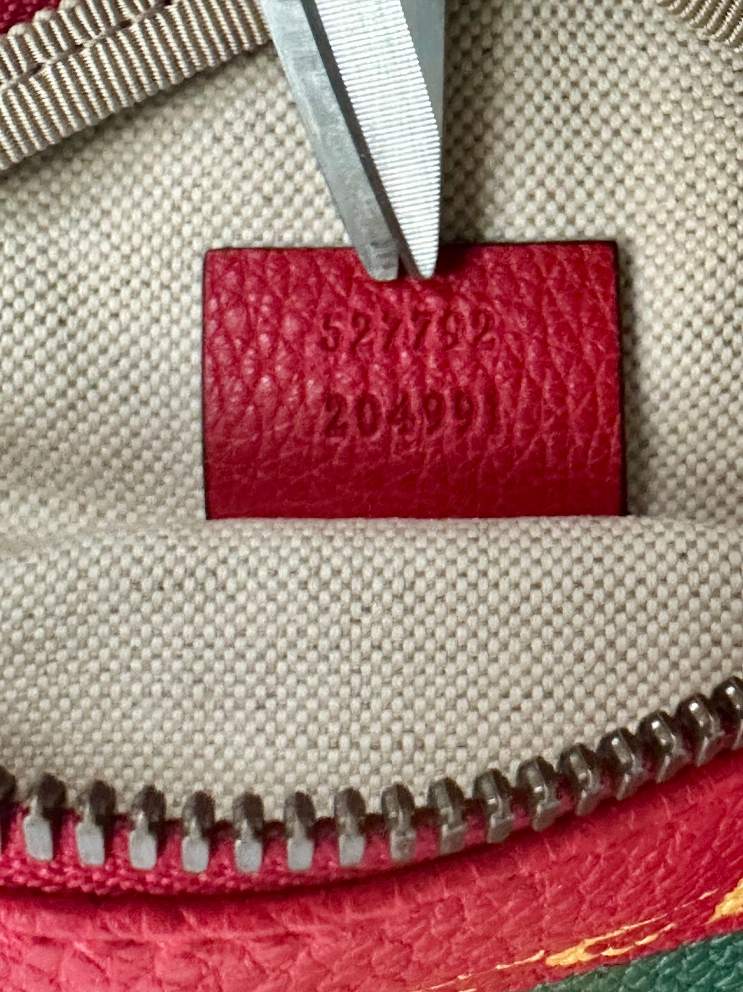 Gucci by Tom Ford Vintage Red Leather Waist Bag