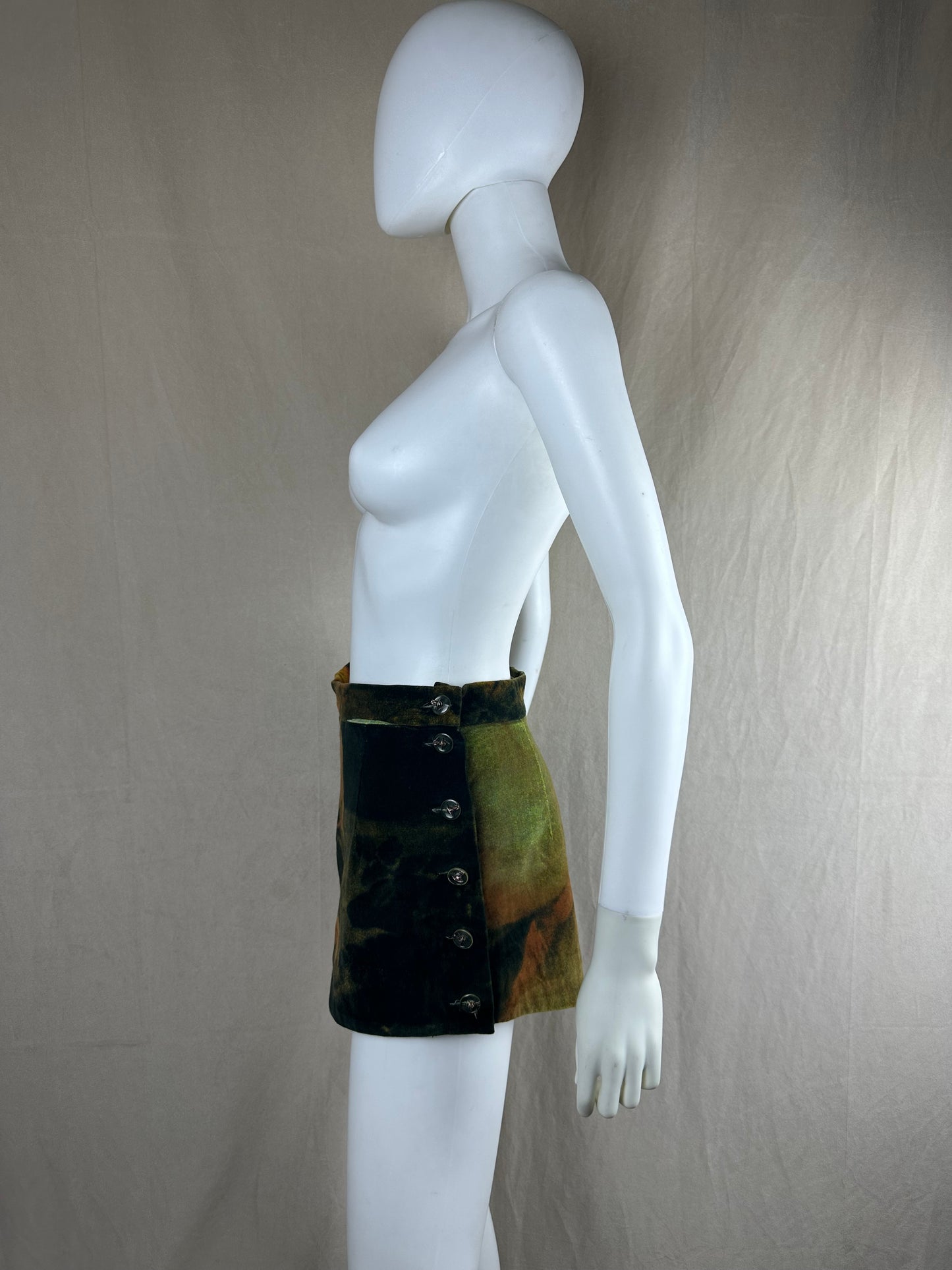 Vivienne Westwood FW 1993 Ruben’s Print Velour Shorts
