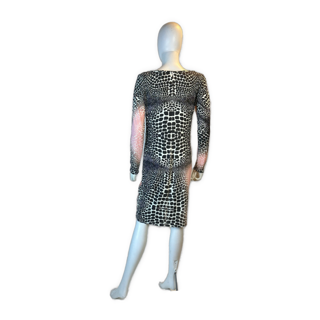 Roberto Cavalli SS 2004 Printed Dress