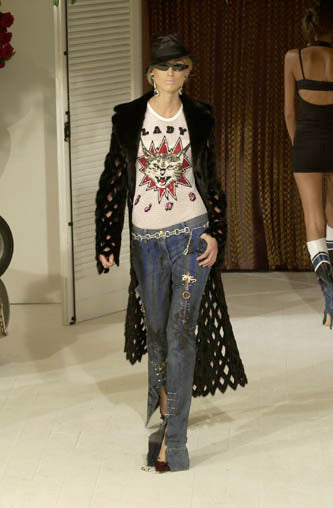 Dolce & Gabbana SS 2001 Safety Pin Jeans