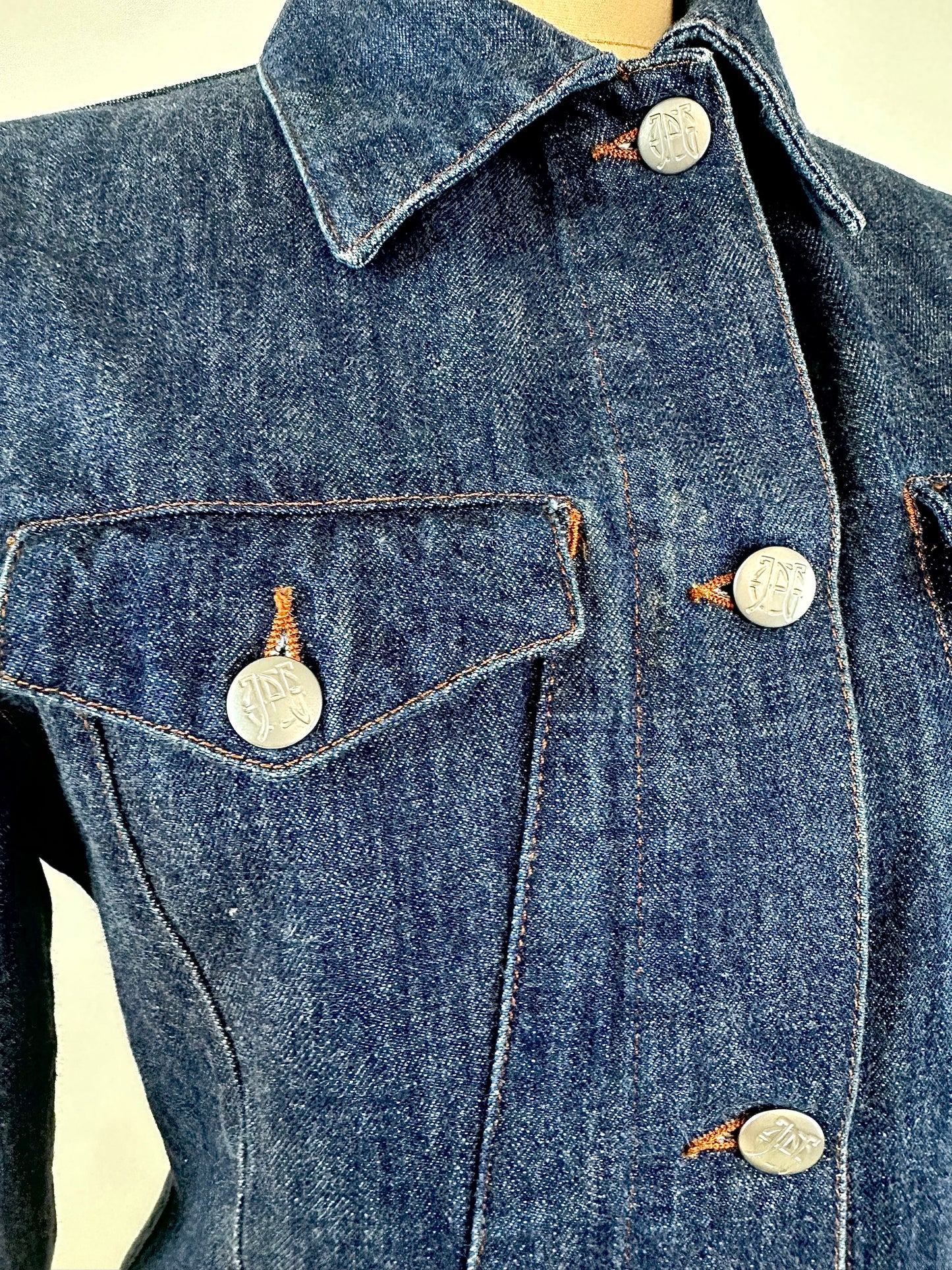 Jean Paul Gaultier 1990’s Indigo Denim Jacket