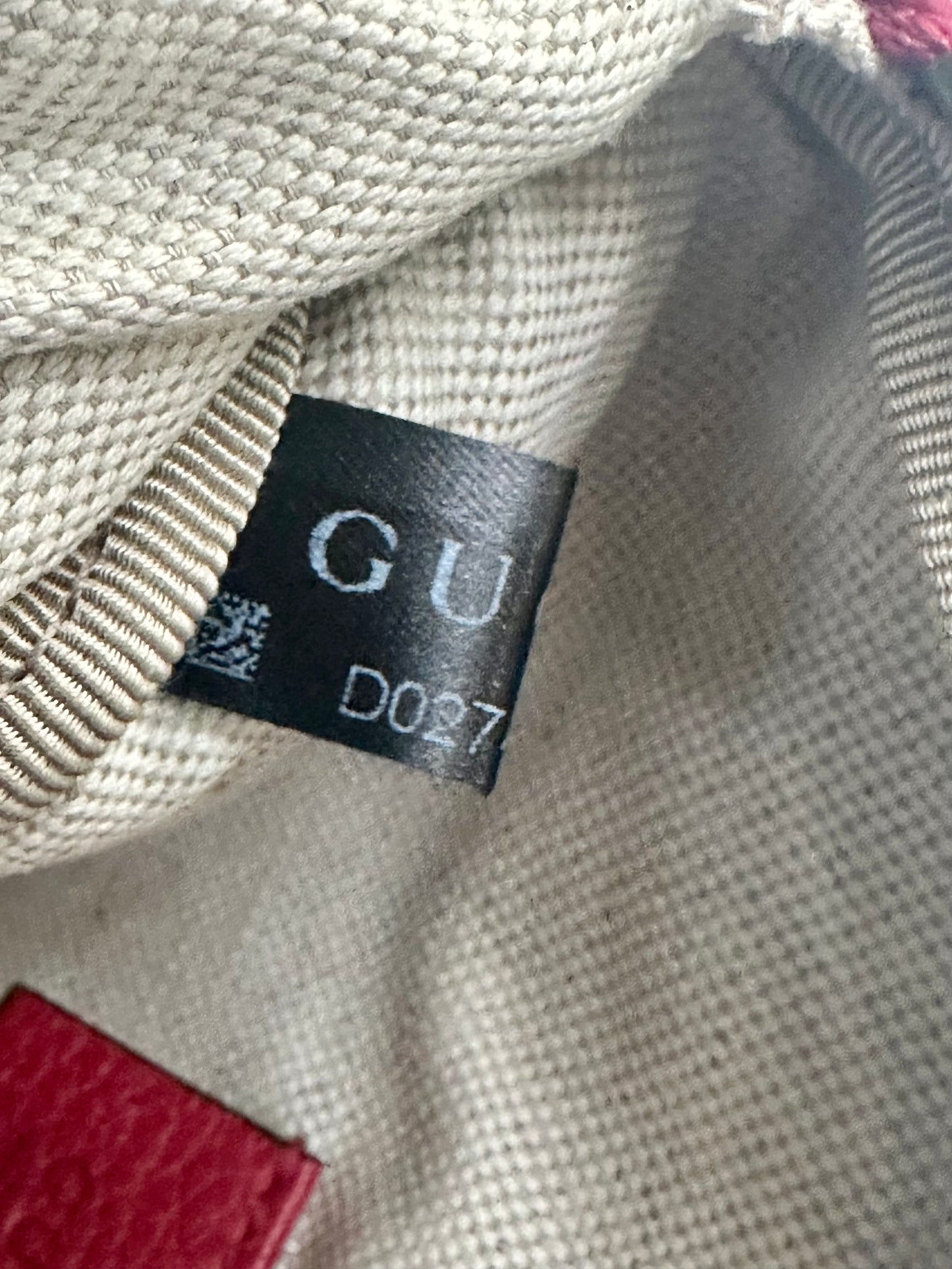 Gucci by Tom Ford Vintage Red Leather Waist Bag
