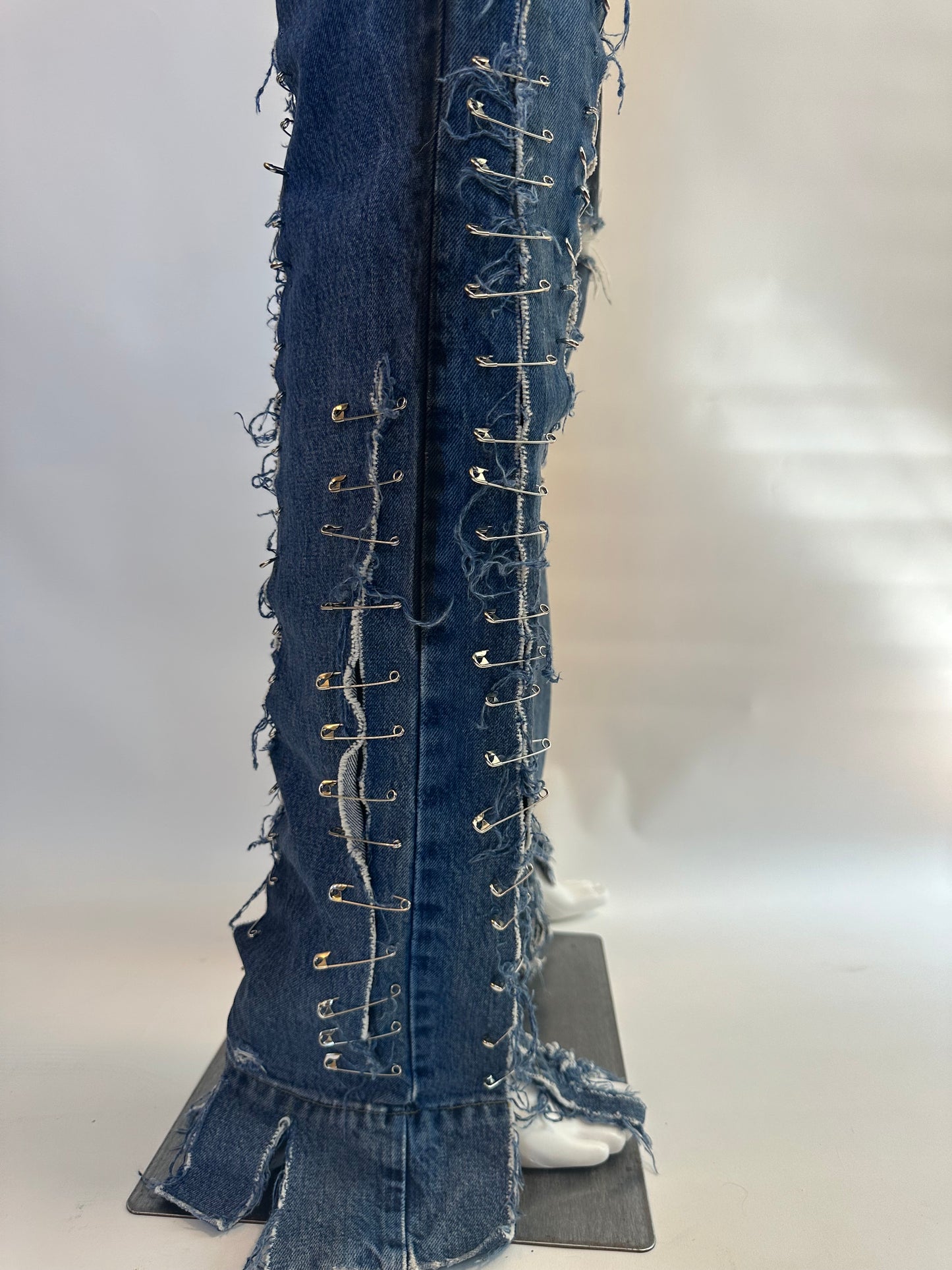 Dolce & Gabbana SS 2001 Safety Pin Jeans