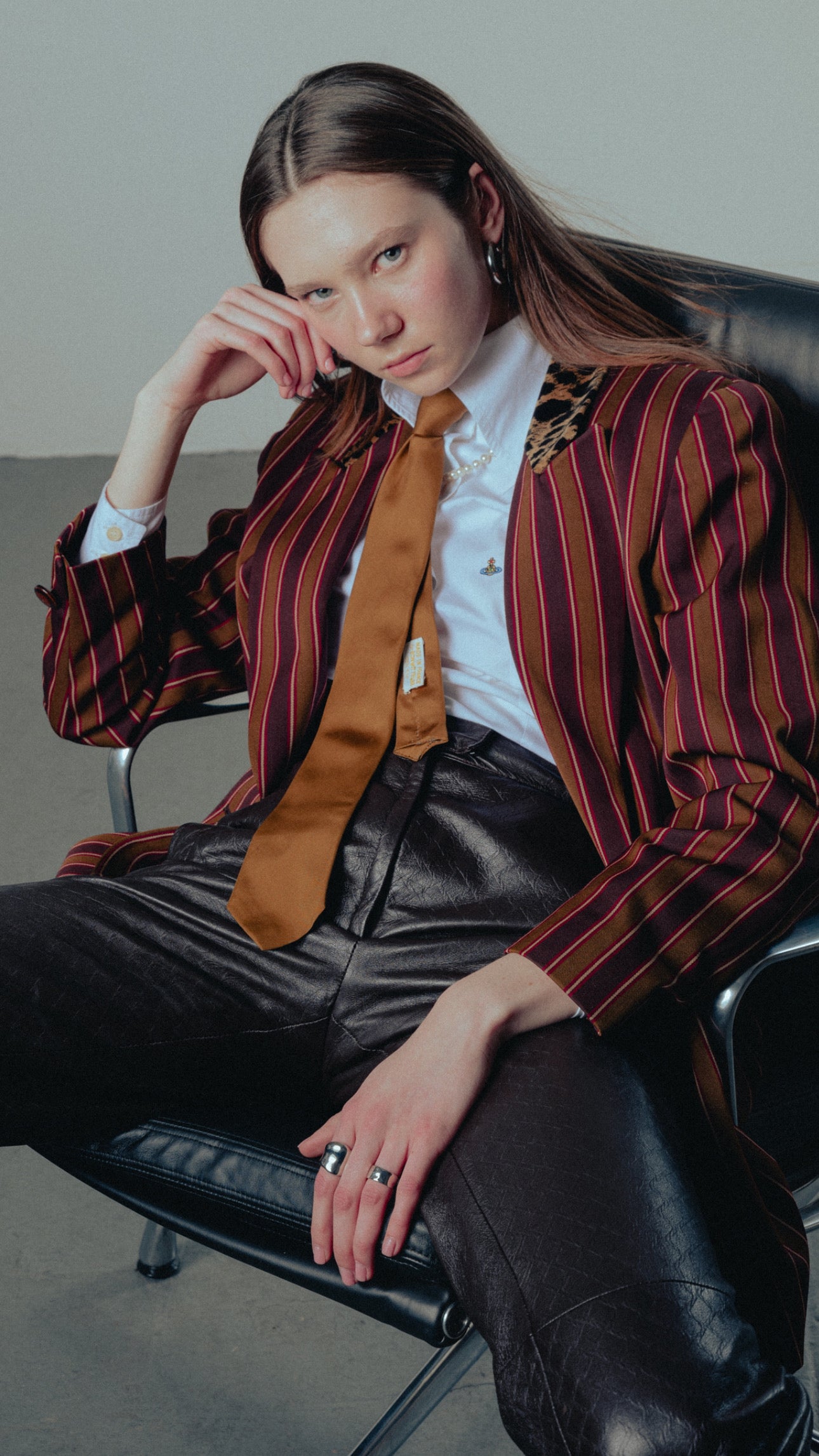Missoni Vintage Leather Pants