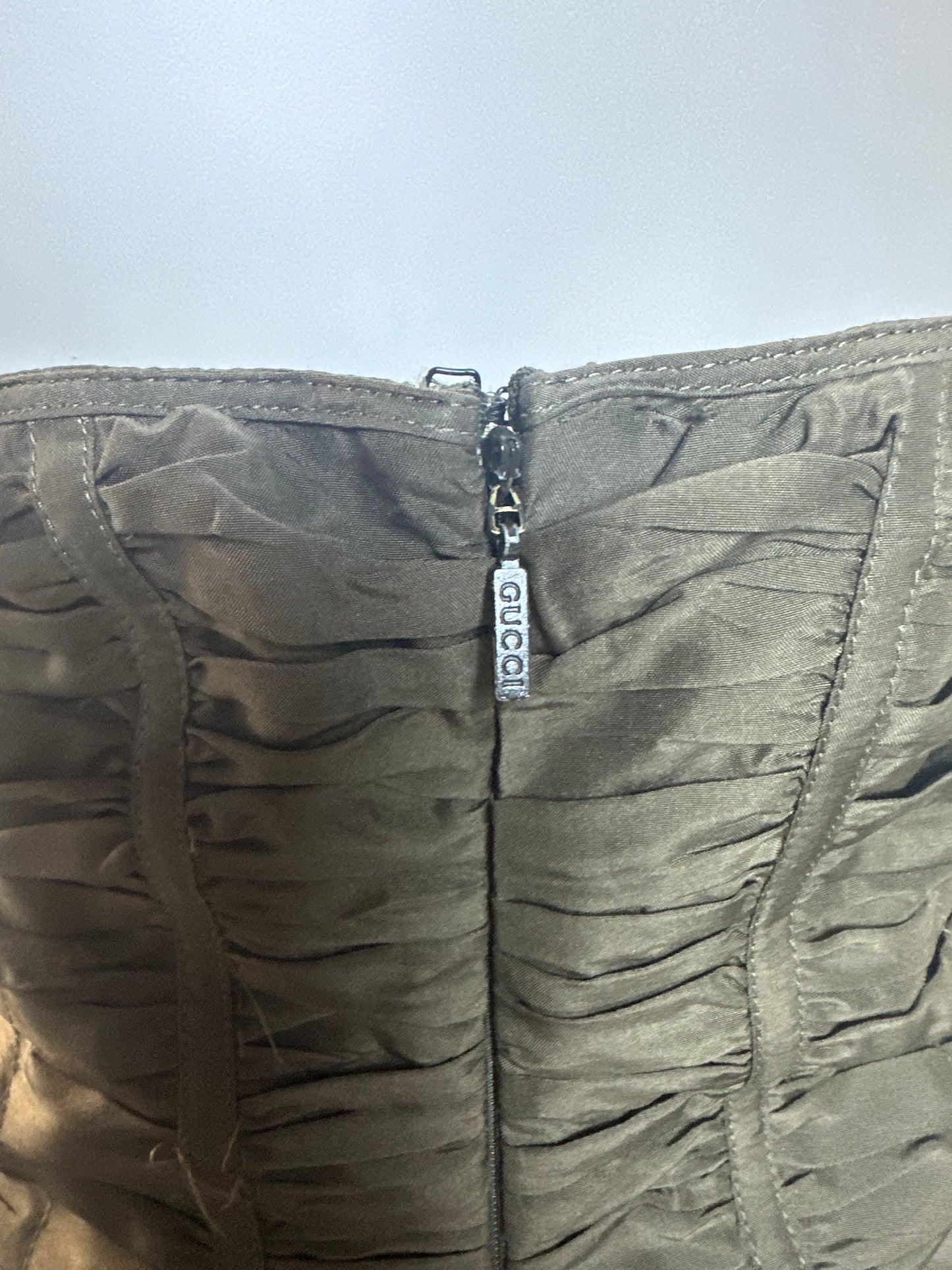 Gucci by Tom Ford SS 2001 Ruched Dress