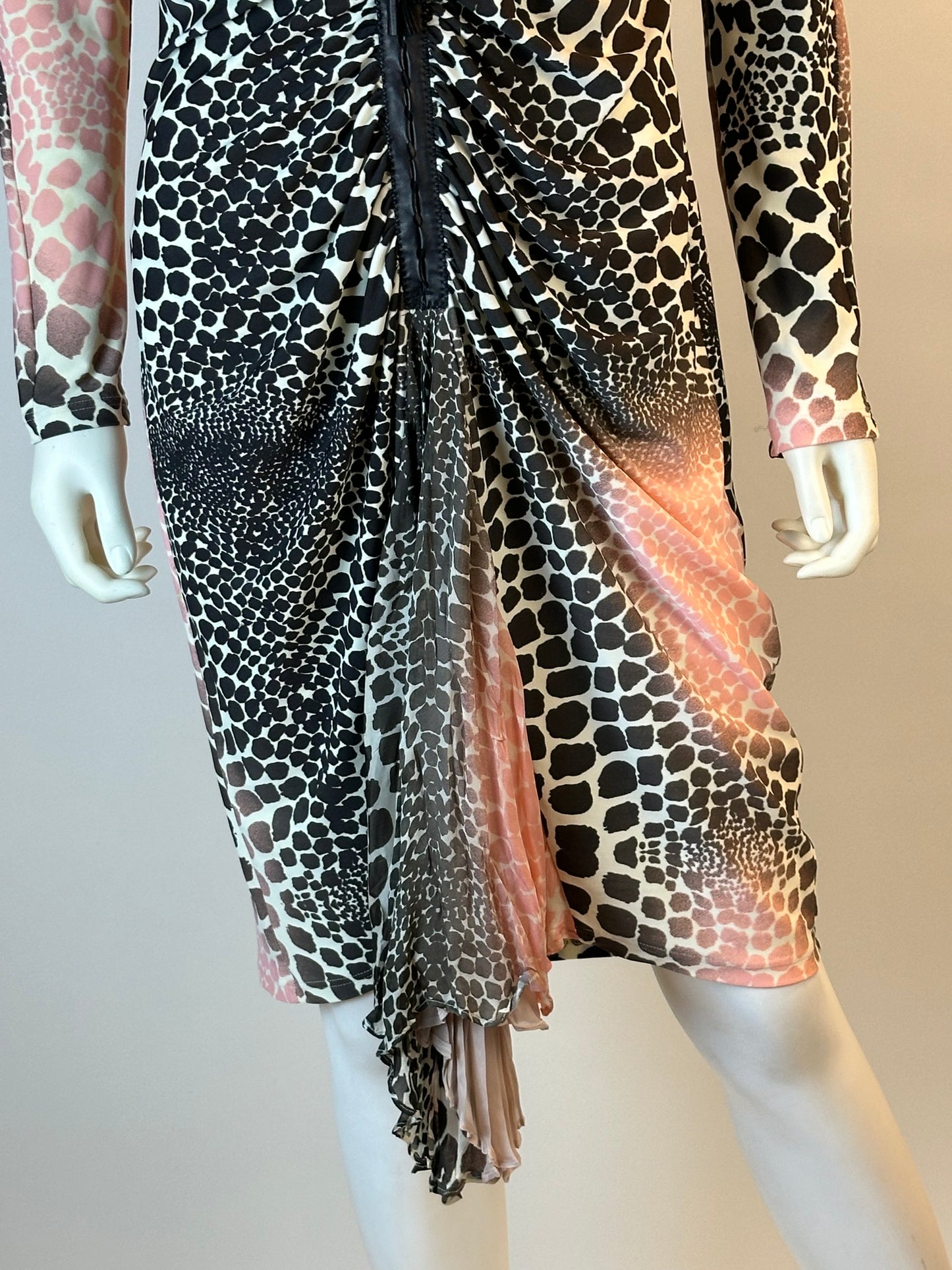 Roberto Cavalli SS 2004 Printed Dress