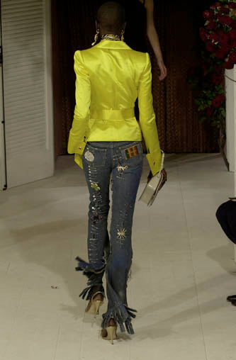 Dolce & Gabbana SS 2001 Safety Pin Jeans