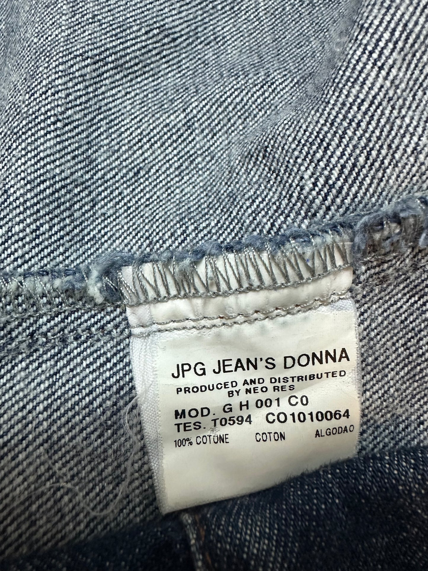 Jean Paul Gaultier 1990’s Indigo Denim Jacket