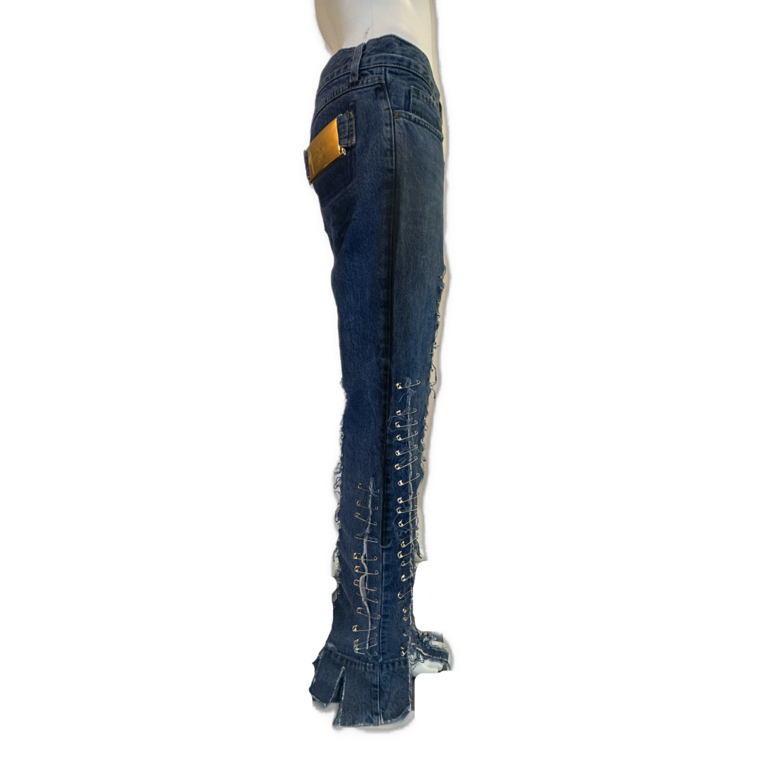 Dolce & Gabbana SS 2001 Safety Pin Jeans