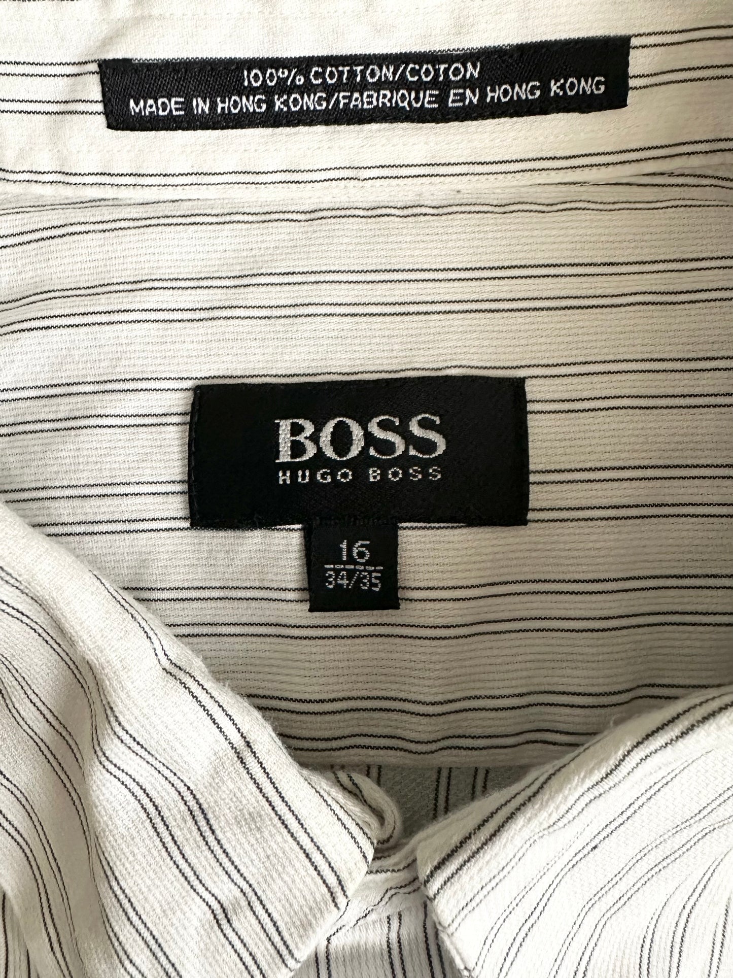 Boss Vintage Stripped Button Up