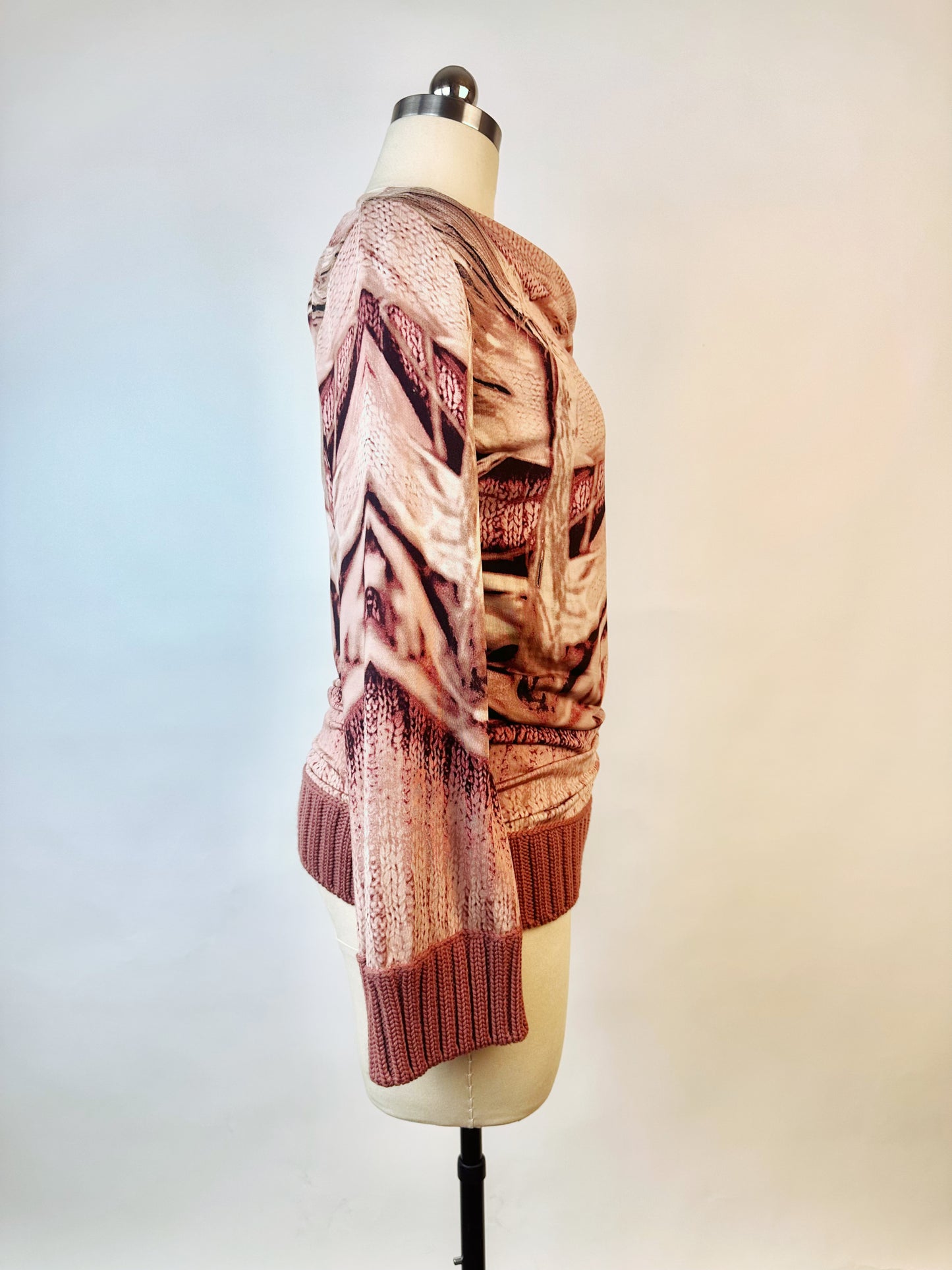 Jean Paul Gaultier FW 2004 Trompe L'oeil Top