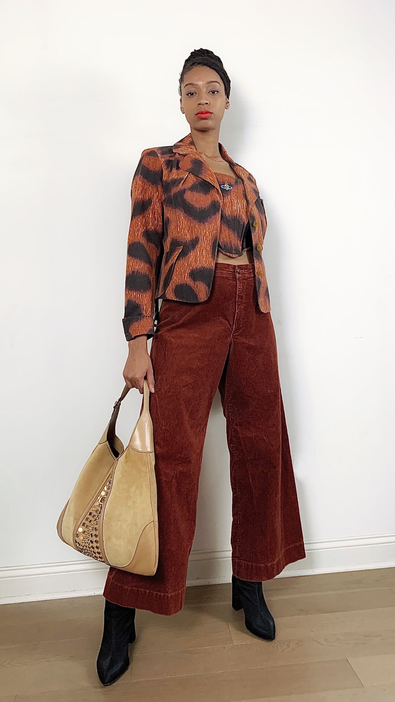 Vivienne Westwood SS 1994 Café Society Leopard Jacket