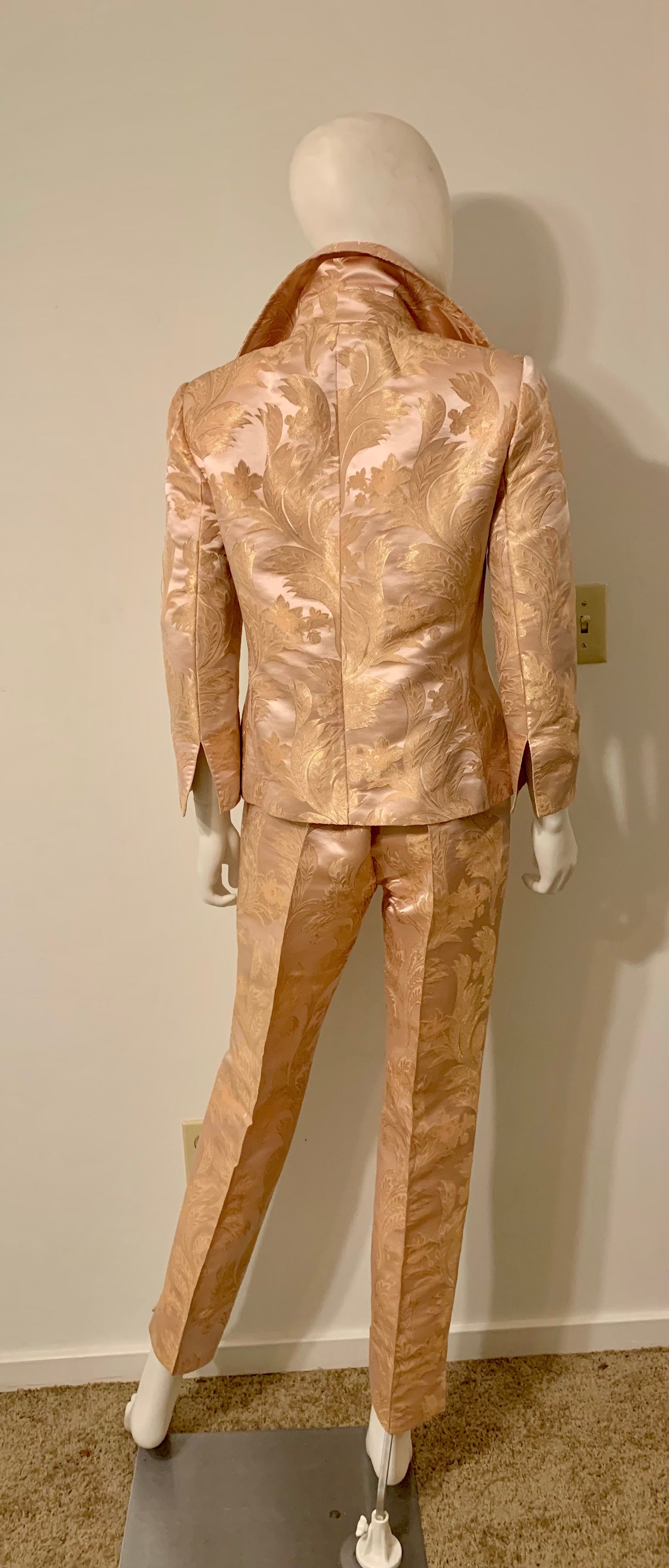 Dolce & Gabbana SS 2000 Paisley Print Pant Set