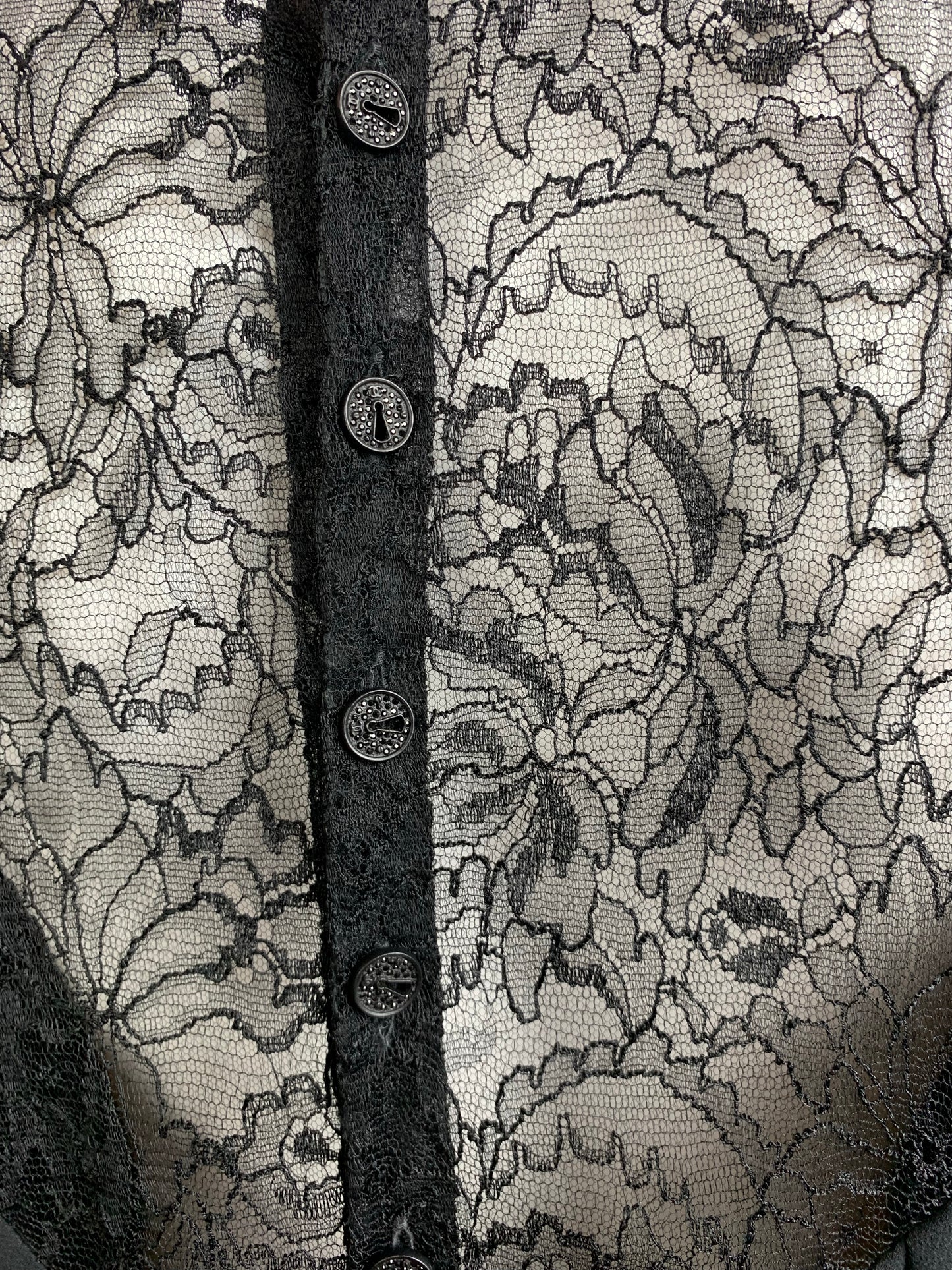Chanel Vintage Lace Cocktail Dress