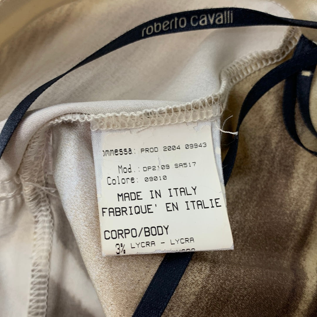 Roberto Cavalli SS 2004 Silk Dress