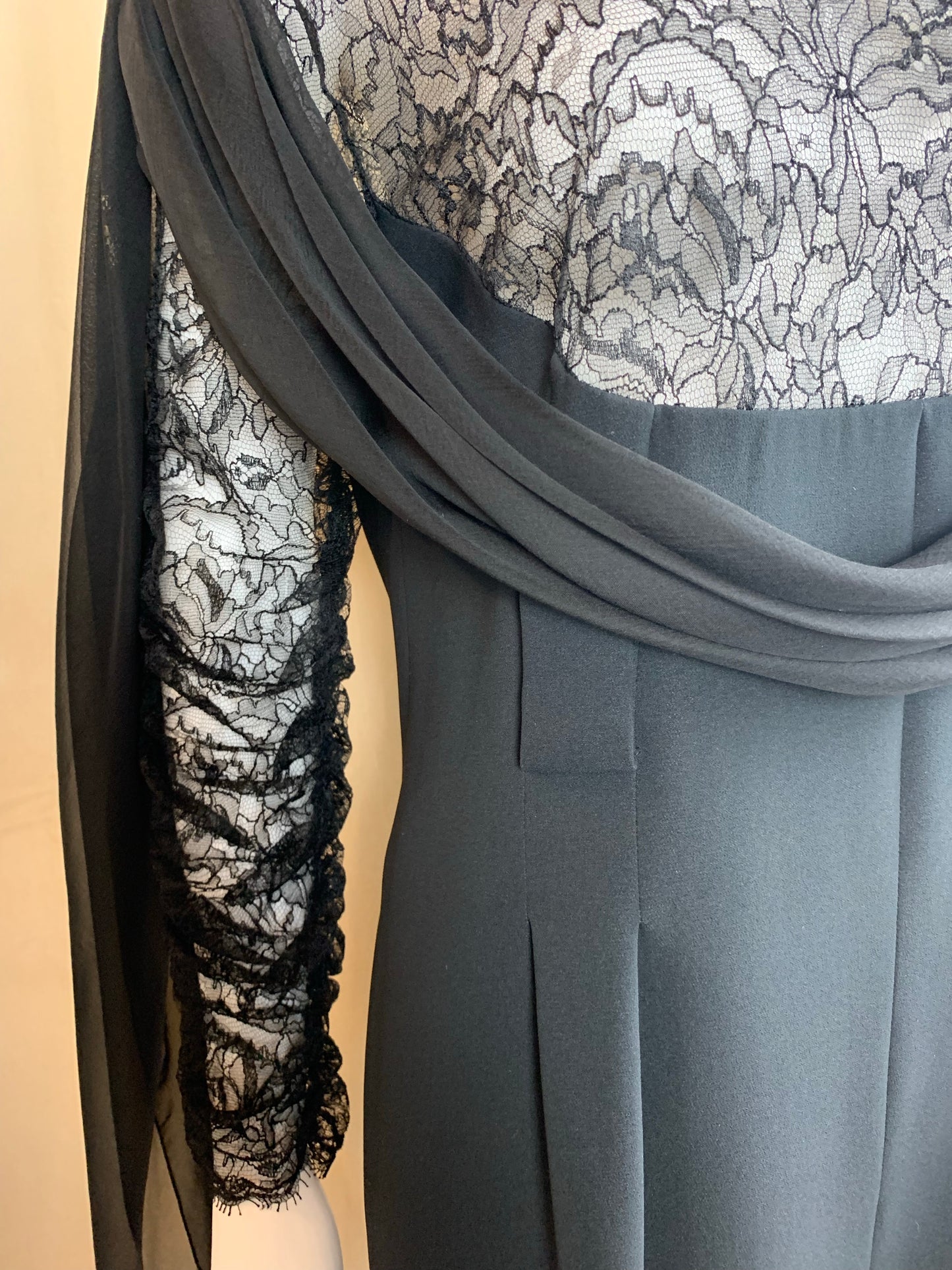 Chanel Vintage Lace Cocktail Dress