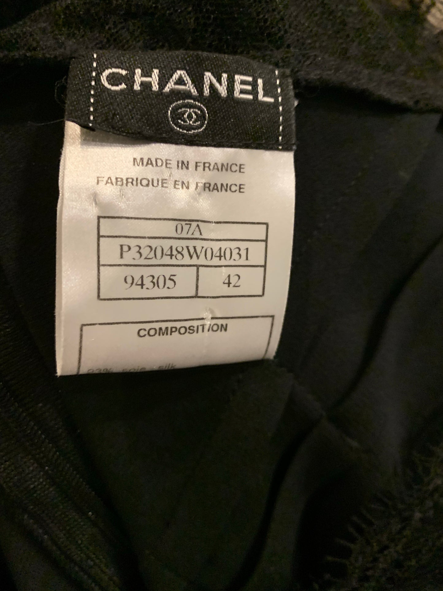 Chanel Vintage Lace Cocktail Dress