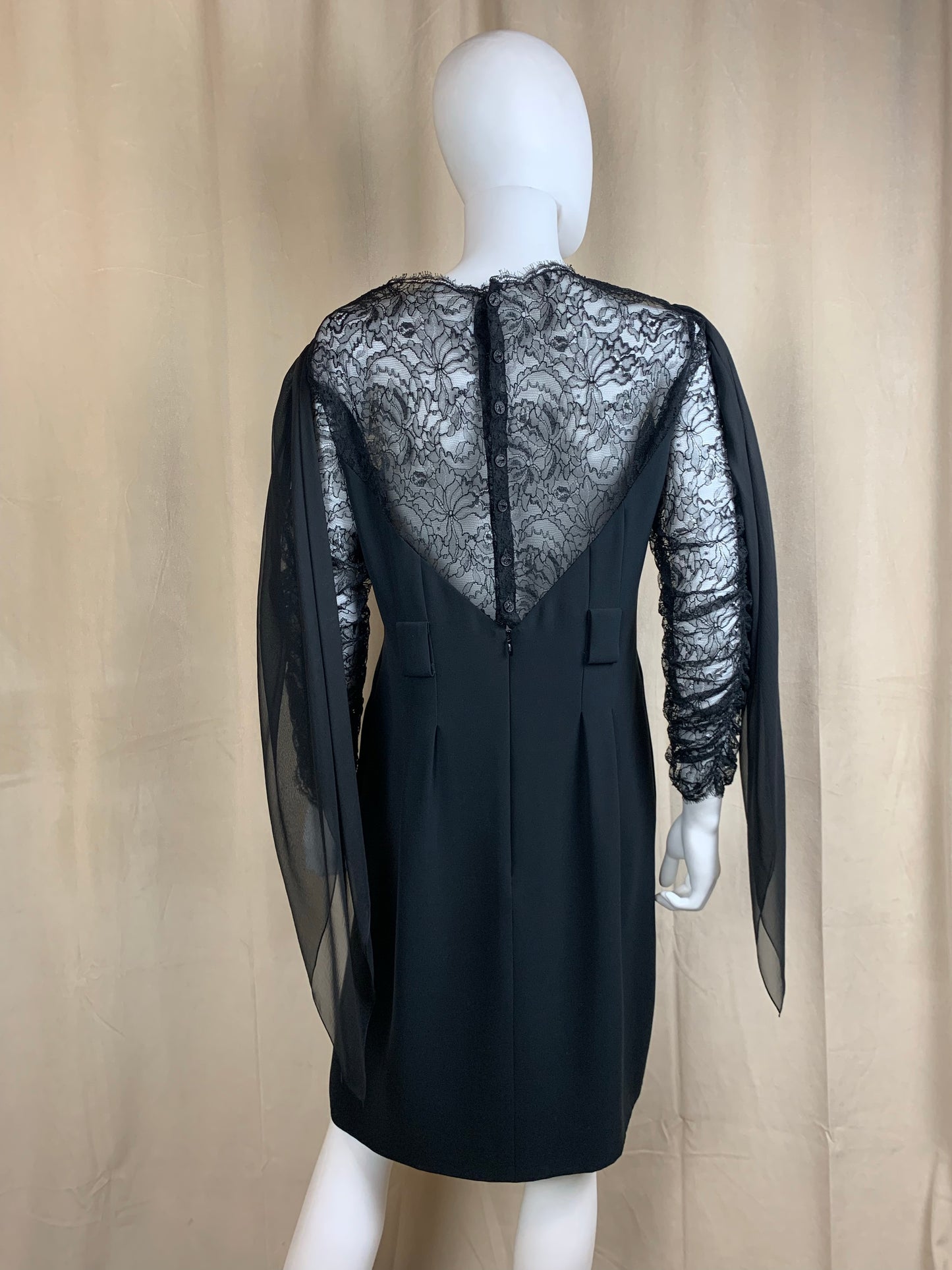 Chanel Vintage Lace Cocktail Dress
