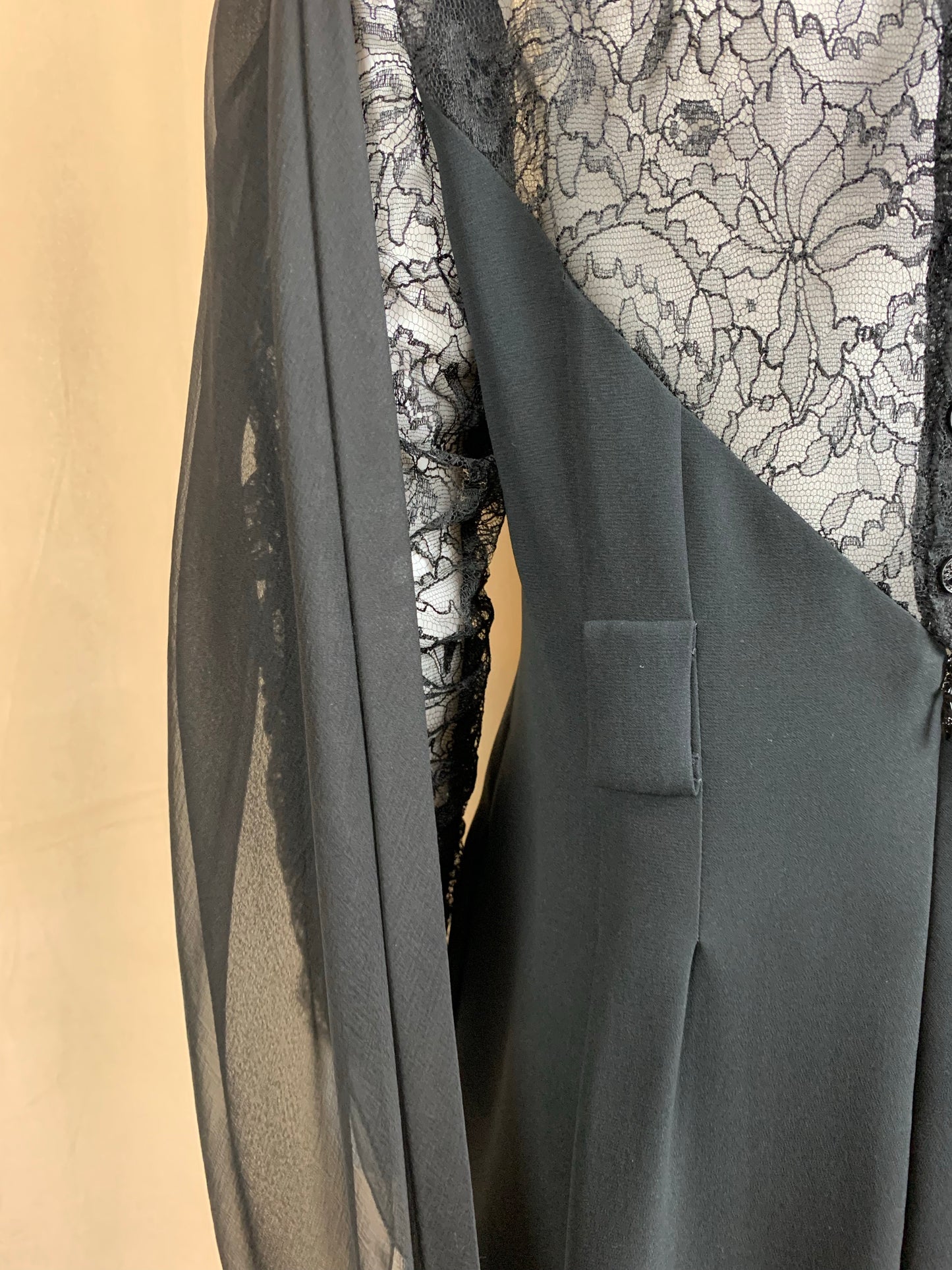 Chanel Vintage Lace Cocktail Dress