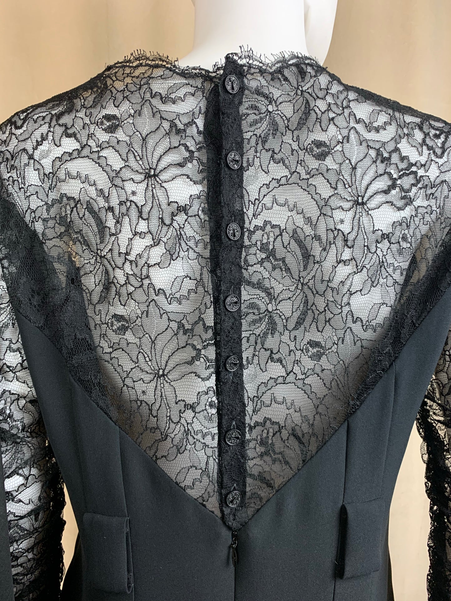 Chanel Vintage Lace Cocktail Dress