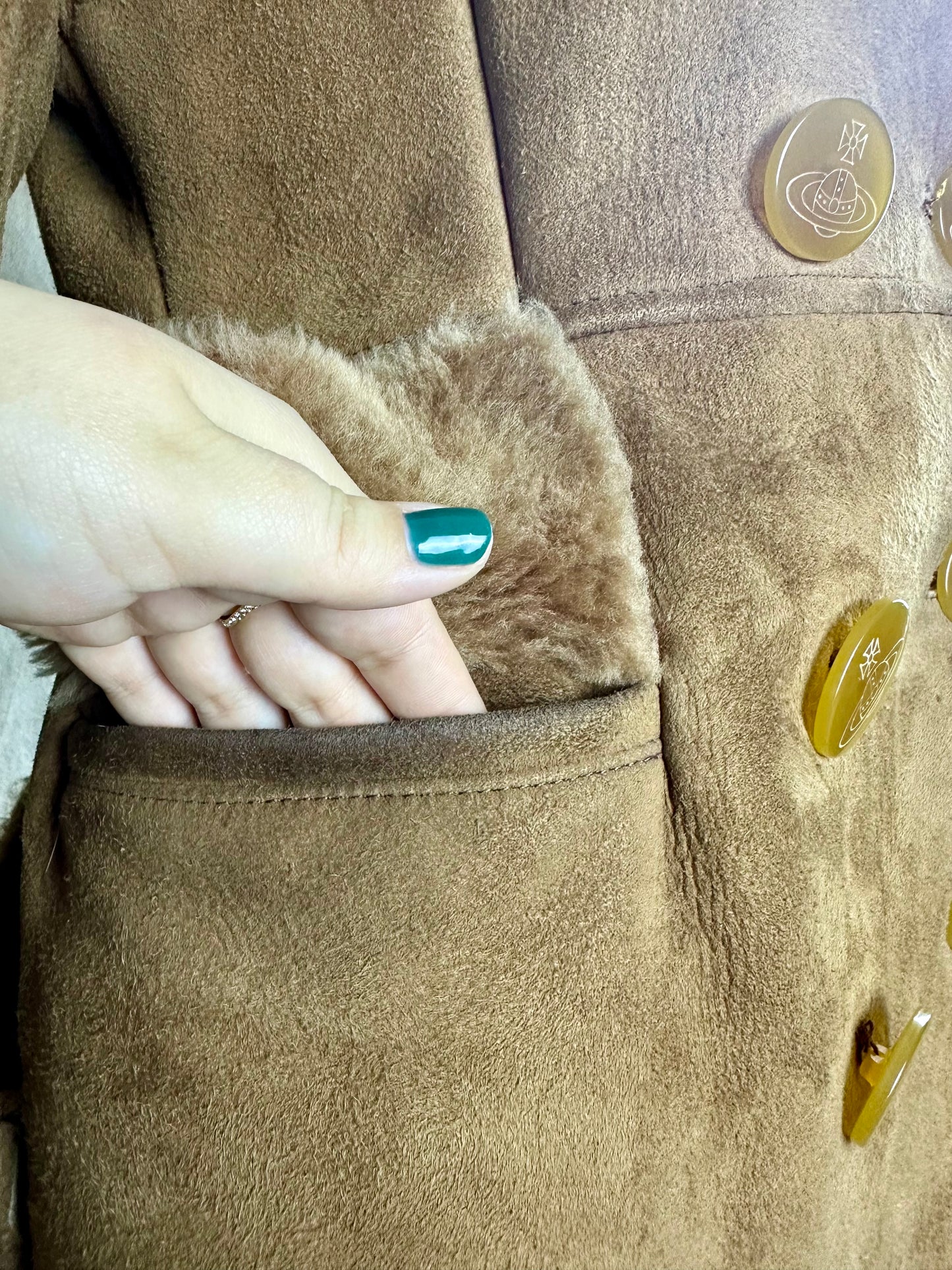 Vivienne Westwood FW 1994 Shearling Coat