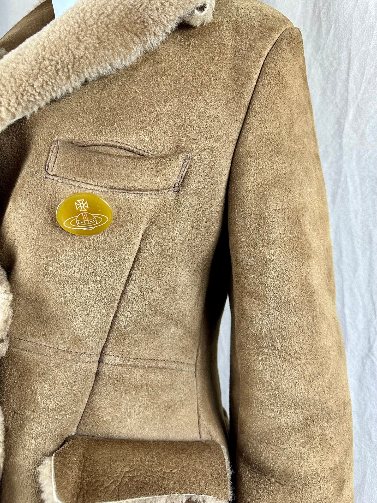 Vivienne Westwood FW 1994 Shearling Coat