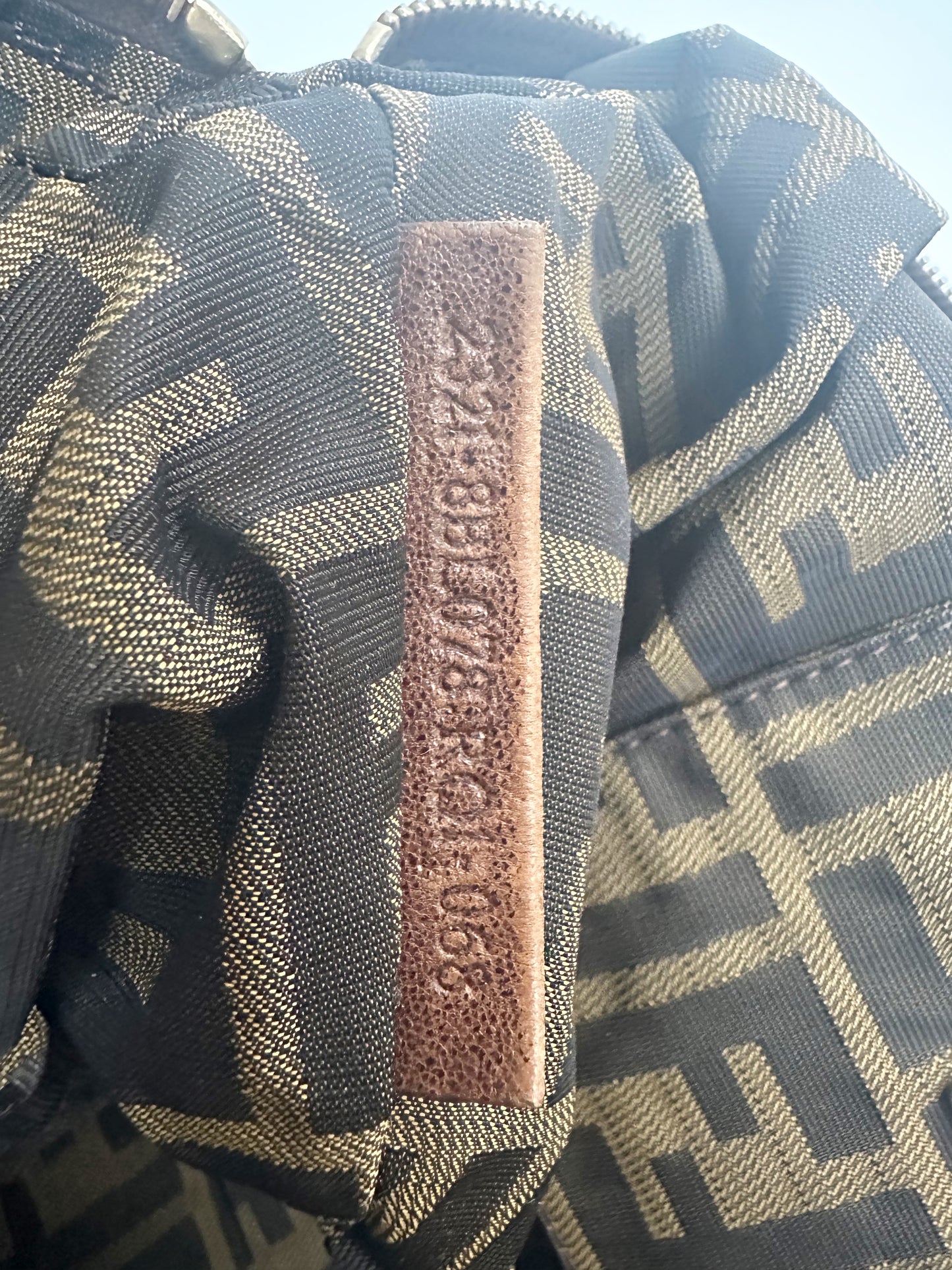 Fendi SS 2005 Brown Leather Spy Bag