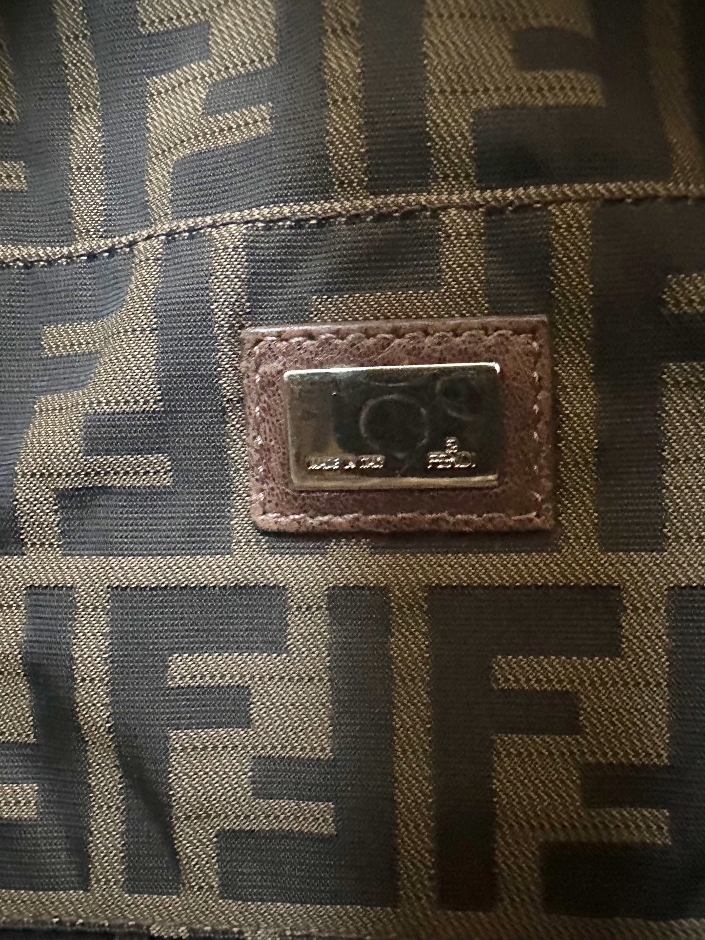 Fendi SS 2005 Brown Leather Spy Bag