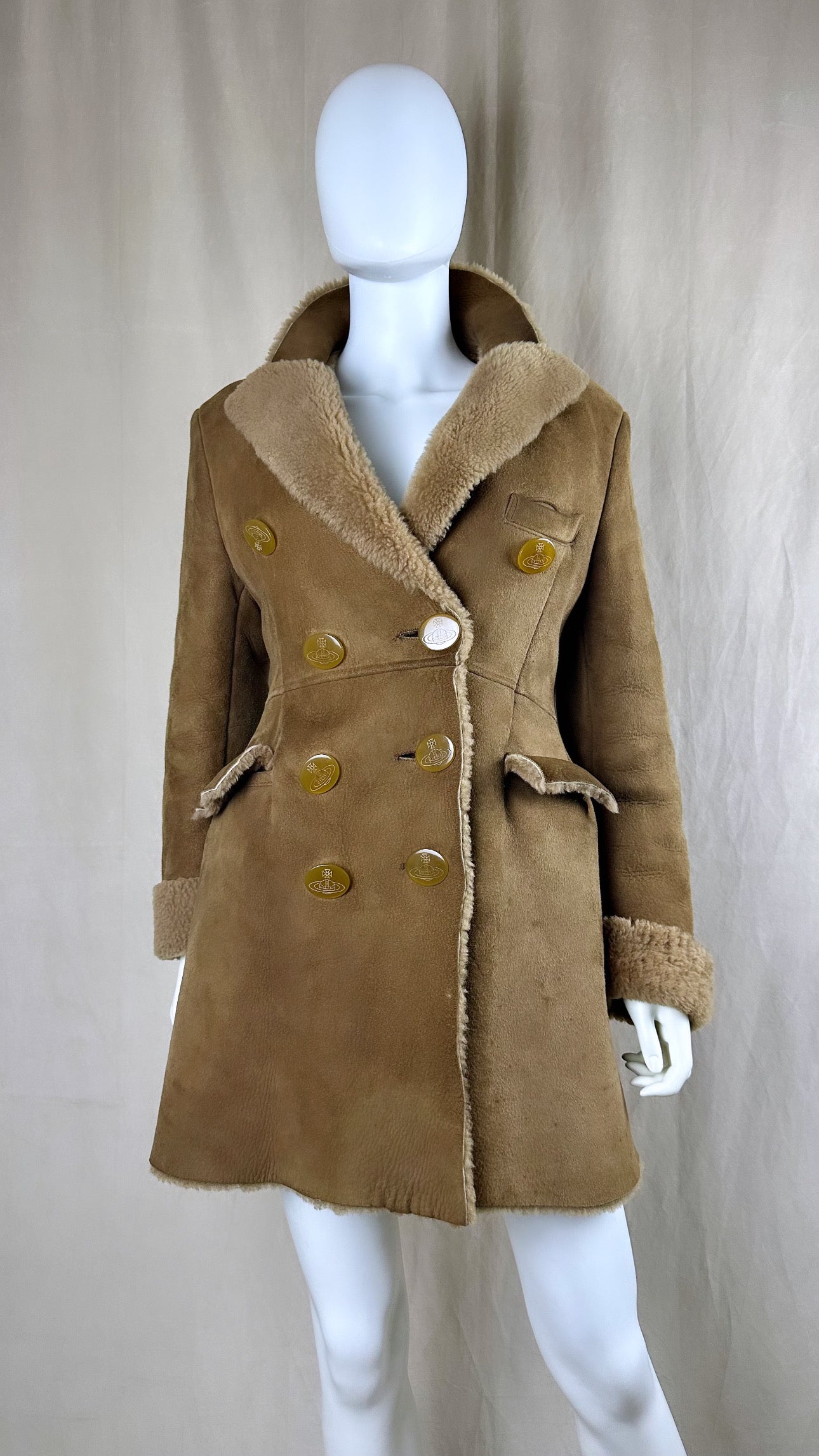 Vivienne Westwood FW 1994 Shearling Coat