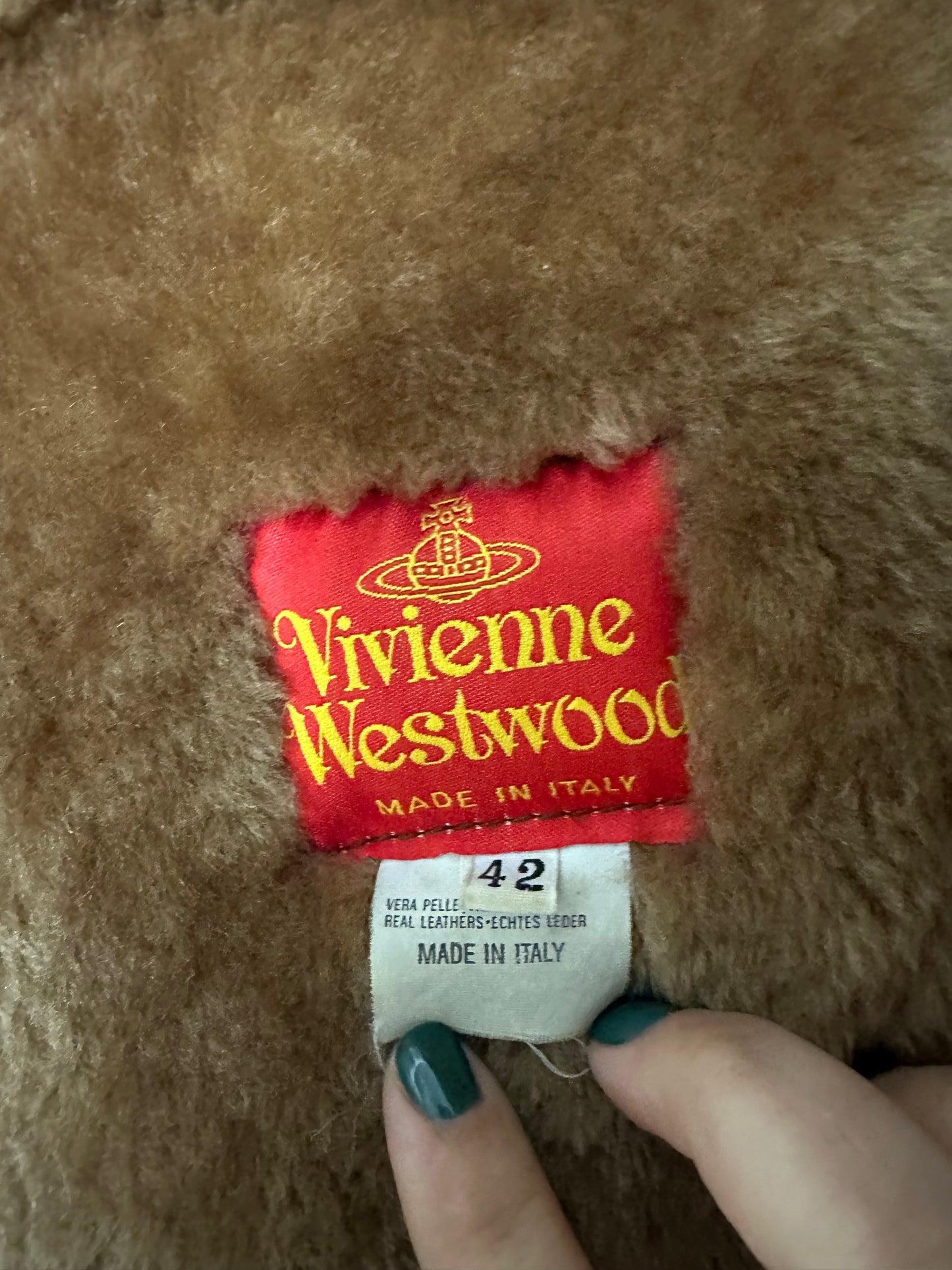 Vivienne Westwood FW 1994 Shearling Coat