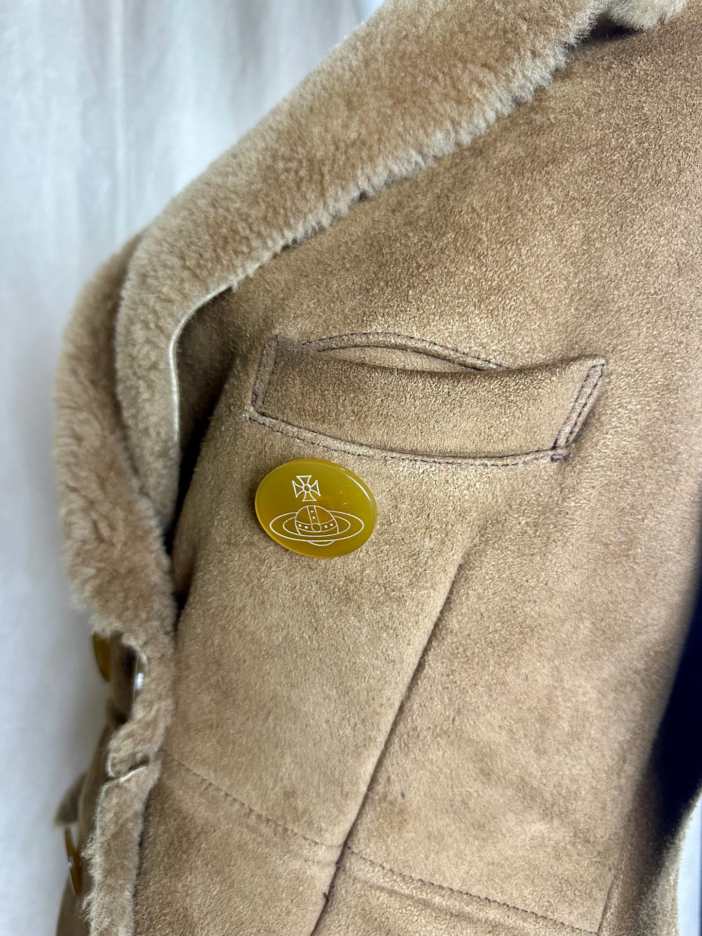 Vivienne Westwood FW 1994 Shearling Coat