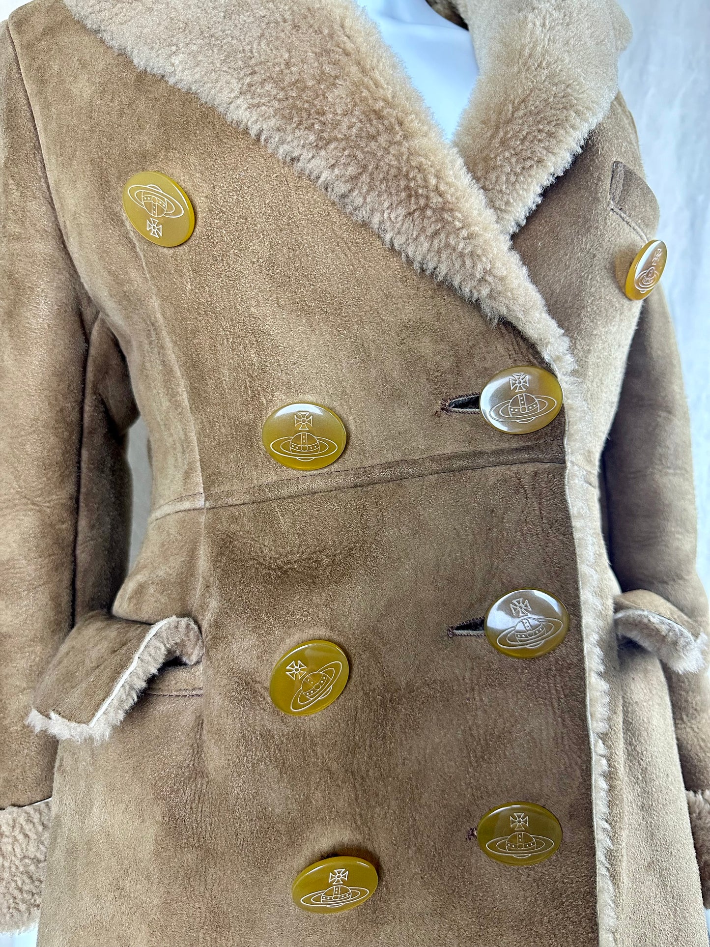 Vivienne Westwood FW 1994 Shearling Coat