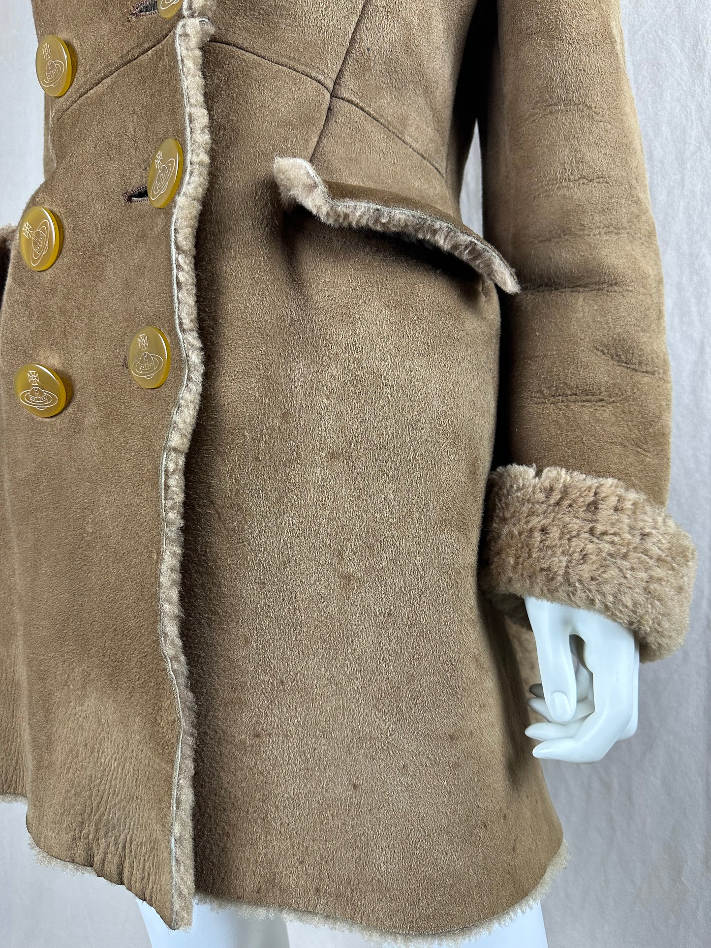 Vivienne Westwood FW 1994 Shearling Coat