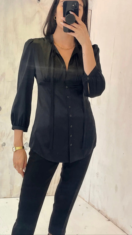 Burberry Vintage 100% Silk Blouse