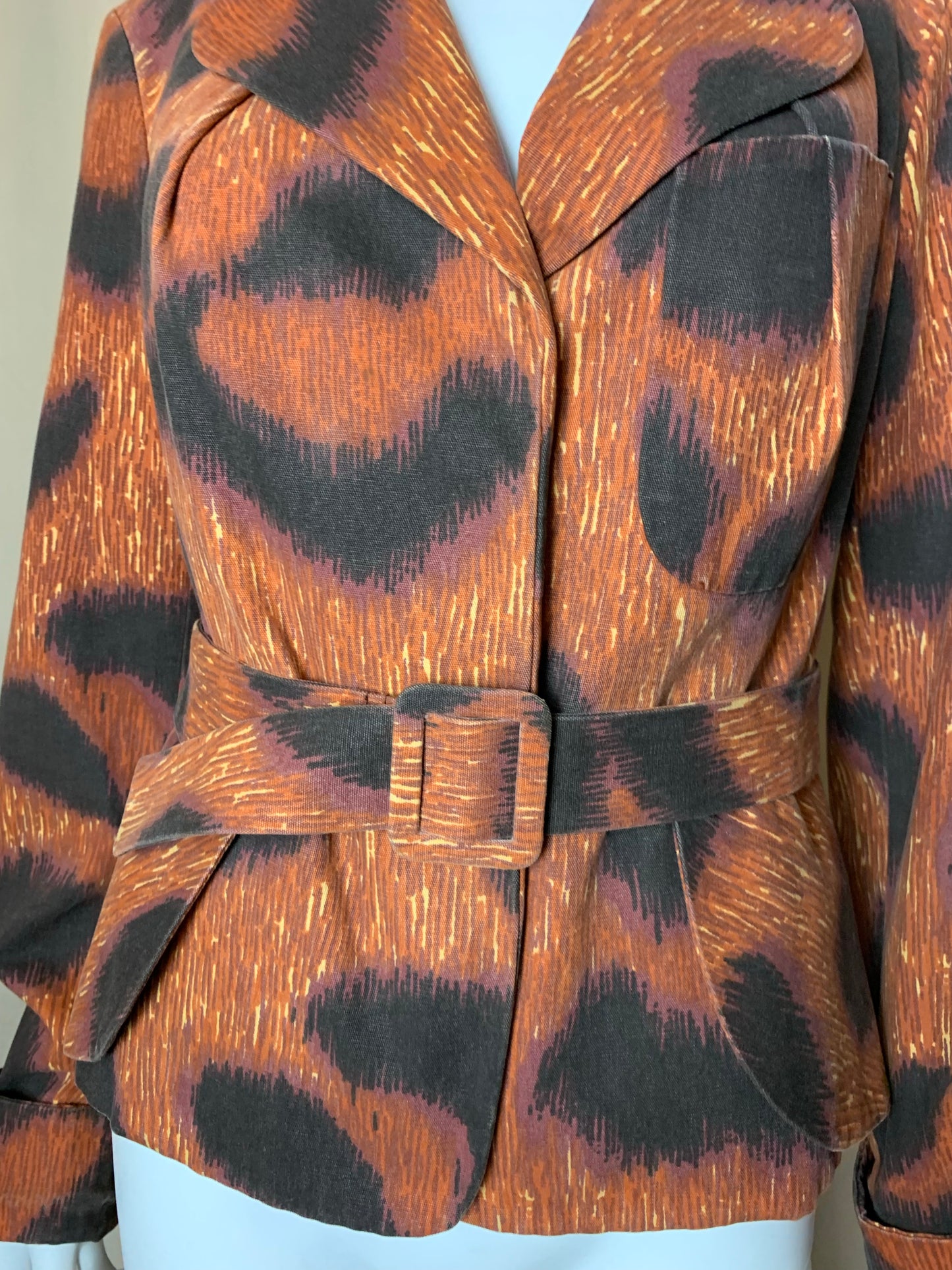 Vivienne Westwood SS 1994 Café Society Leopard Jacket