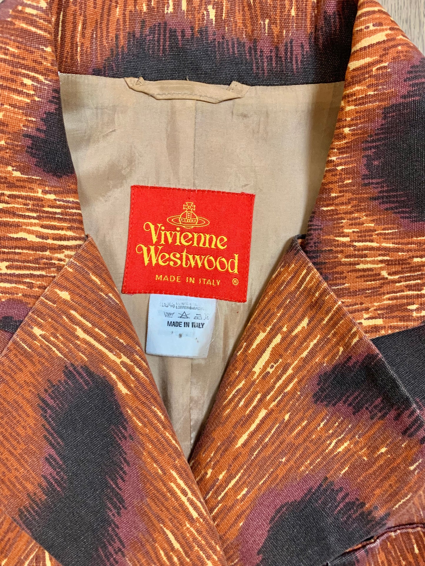 Vivienne Westwood SS 1994 Café Society Leopard Jacket