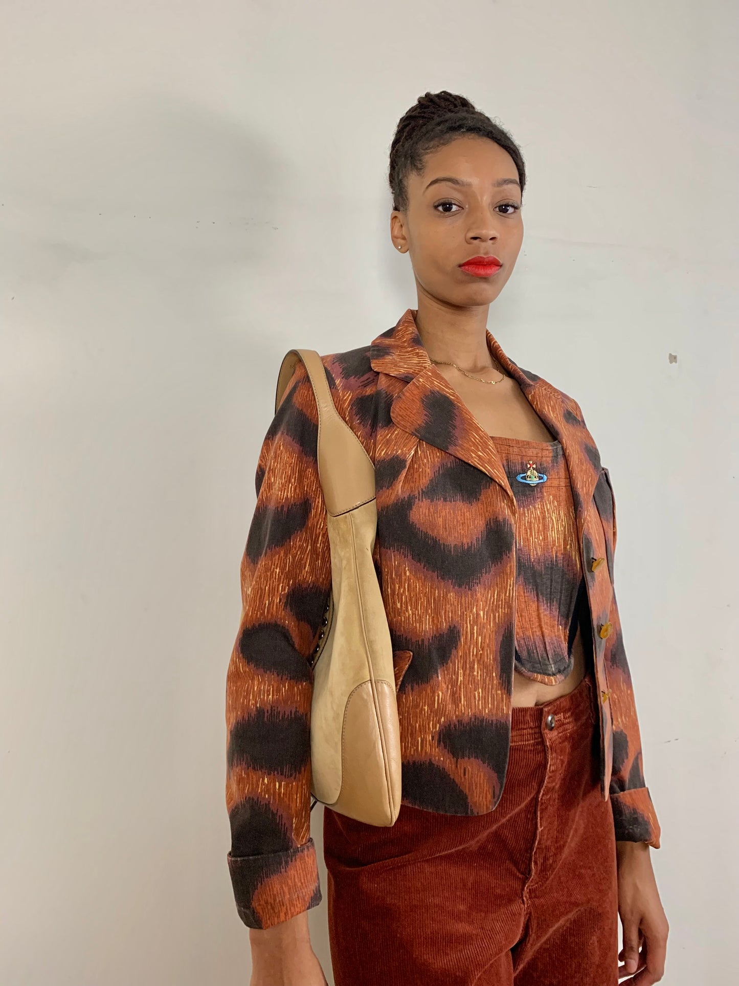 Vivienne Westwood SS 1994 Café Society Leopard Jacket