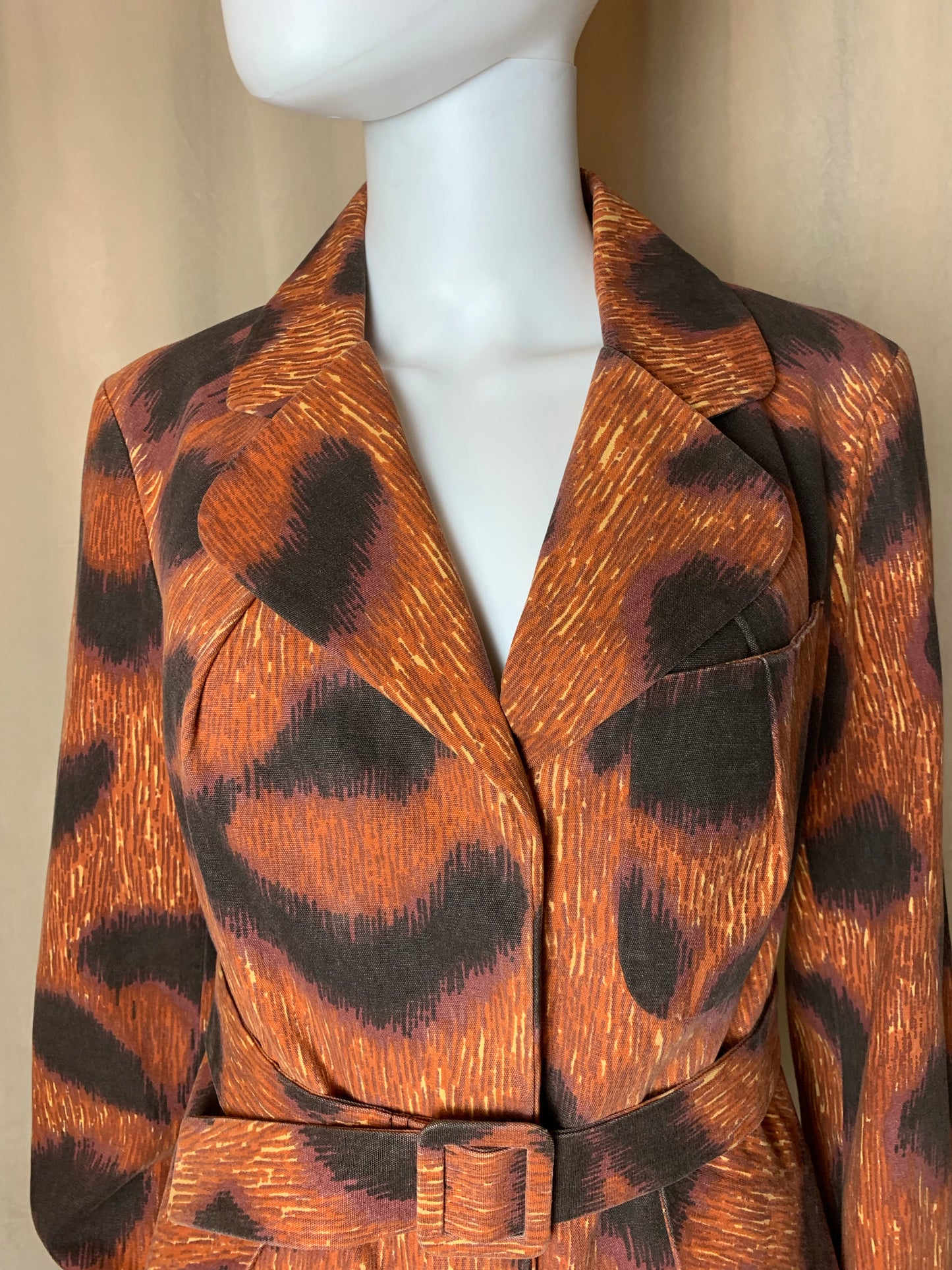 Vivienne Westwood SS 1994 Café Society Leopard Jacket