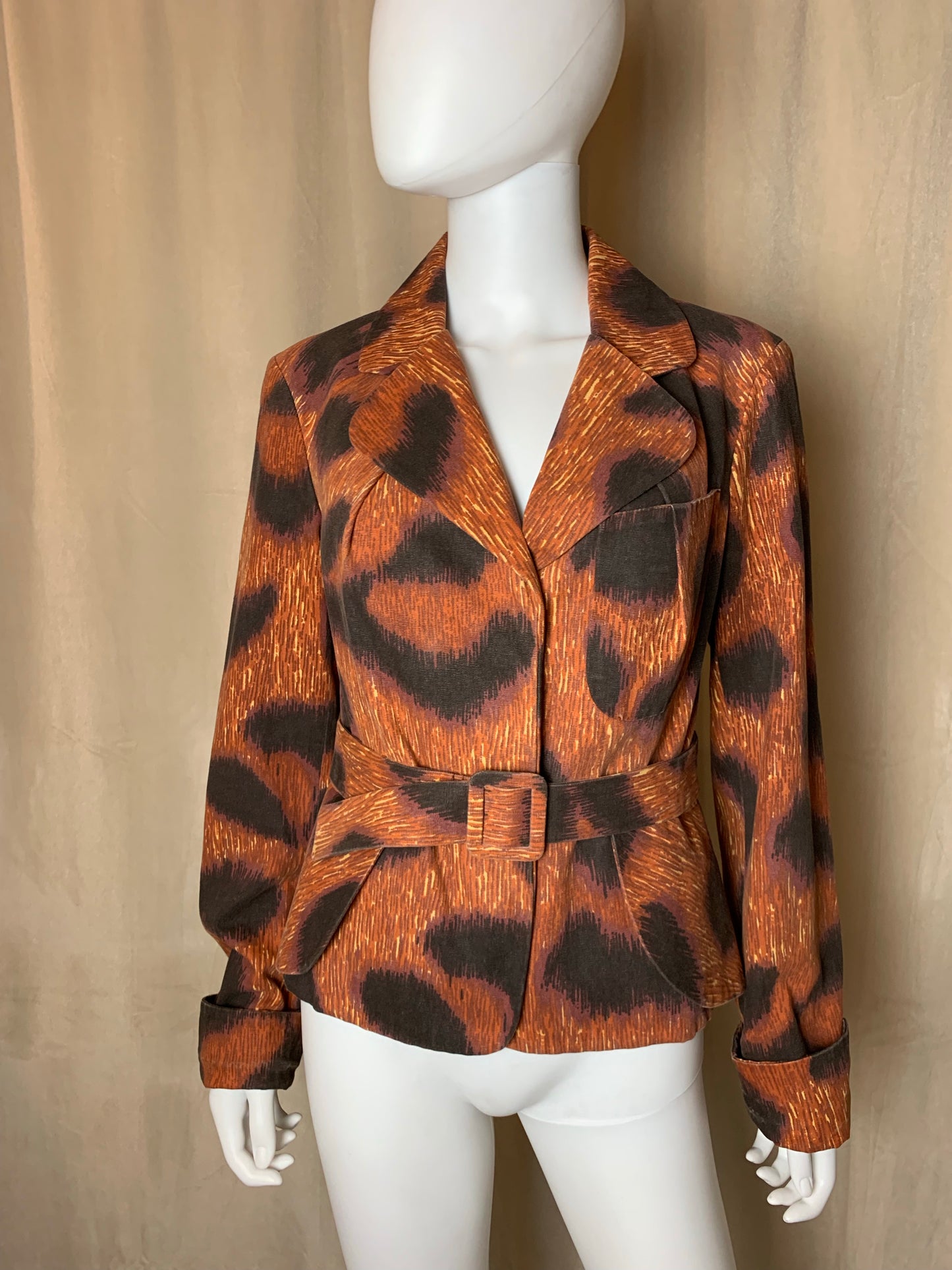 Vivienne Westwood SS 1994 Café Society Leopard Jacket