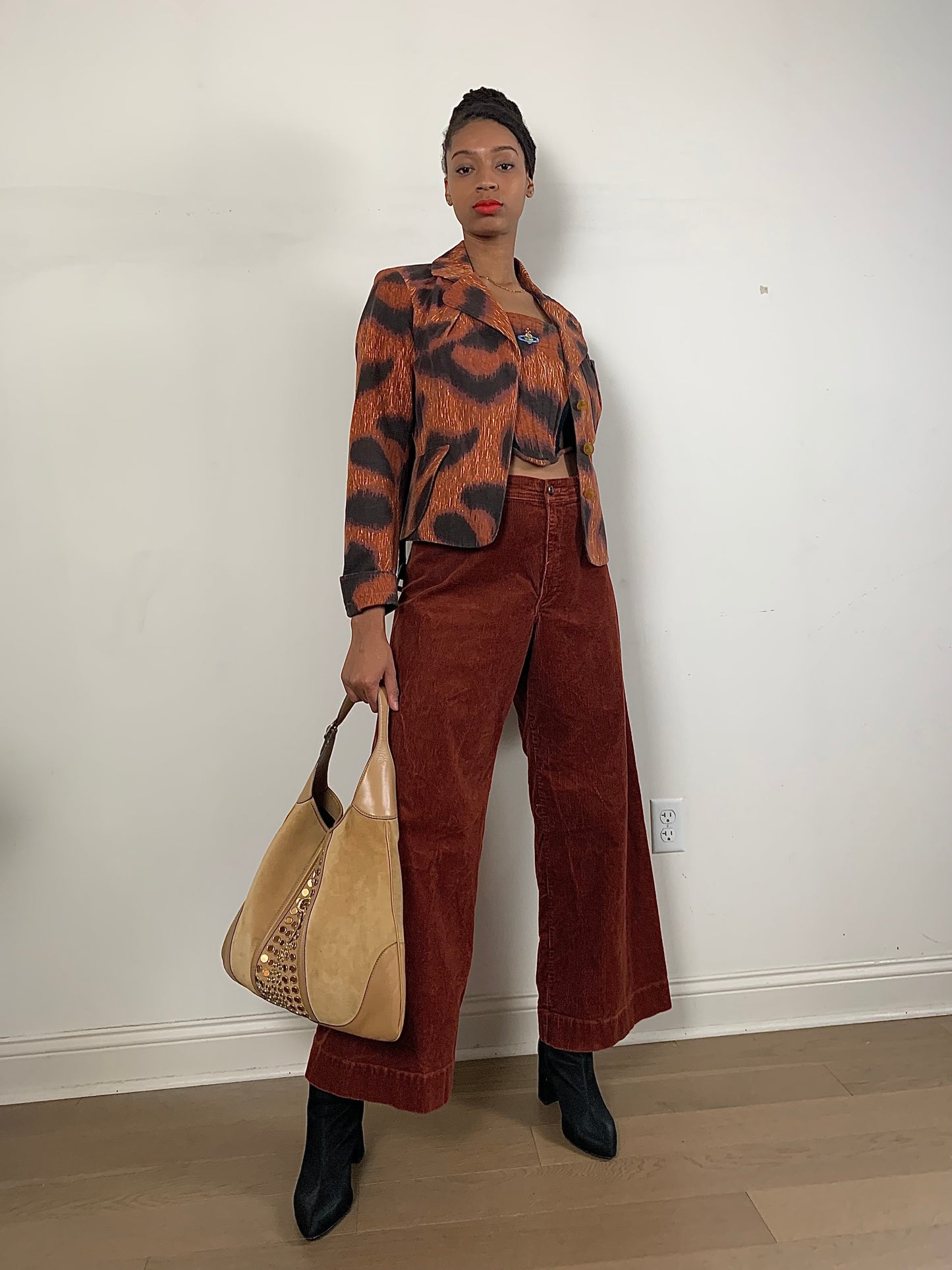 Vivienne Westwood SS 1994 Café Society Leopard Jacket