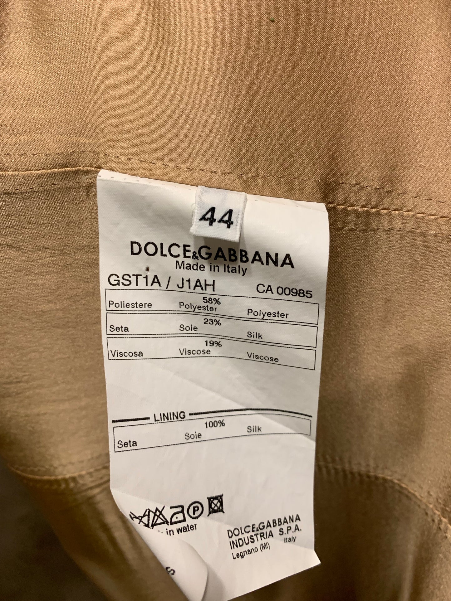 Dolce & Gabbana SS 2000 Paisley Print Pant Set