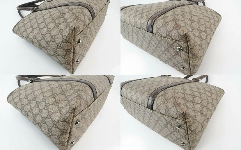 Gucci Beige GG Canvas Medium Jolie Charm Tote Bag - Etsy