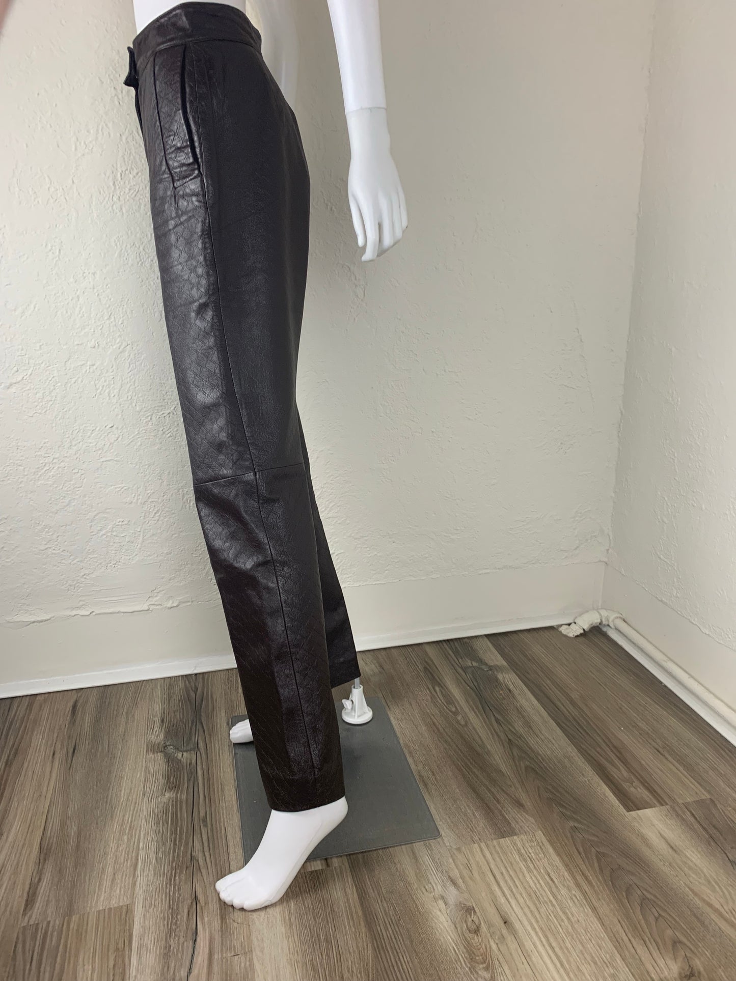 Missoni Vintage Leather Pants
