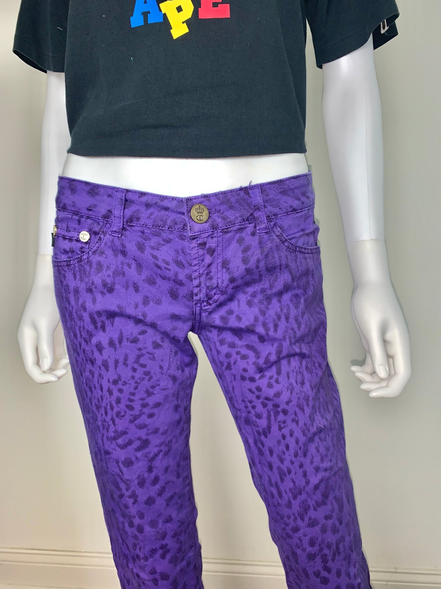 Just Cavalli Vintage Leopard Jeans