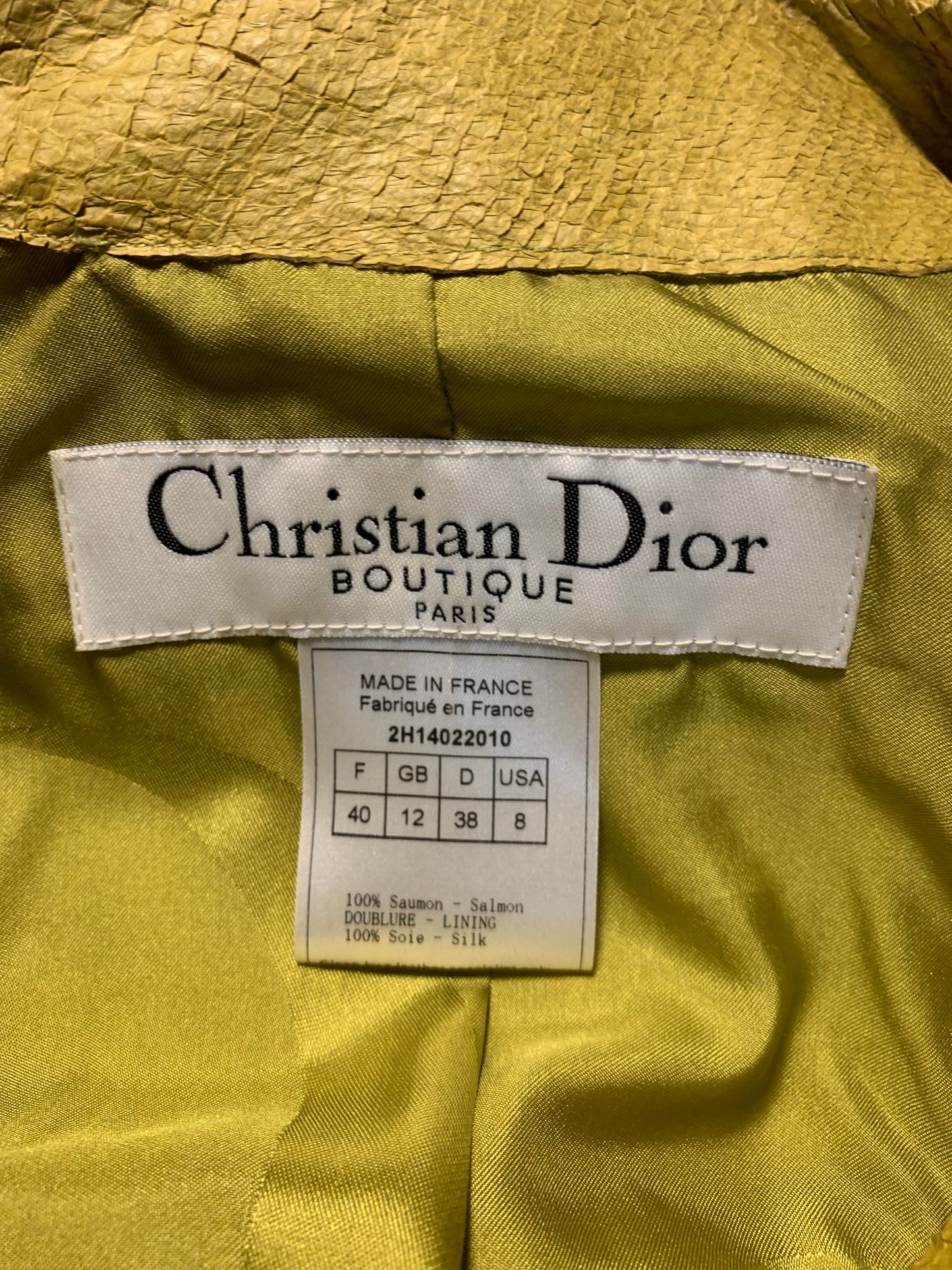 Dior by John Galliano FW 2002 Jacket