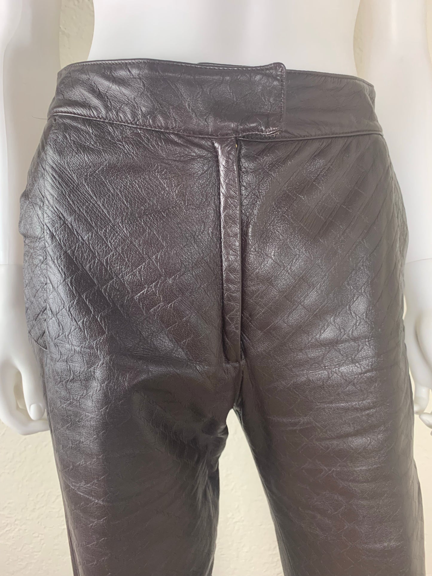 Missoni Vintage Leather Pants