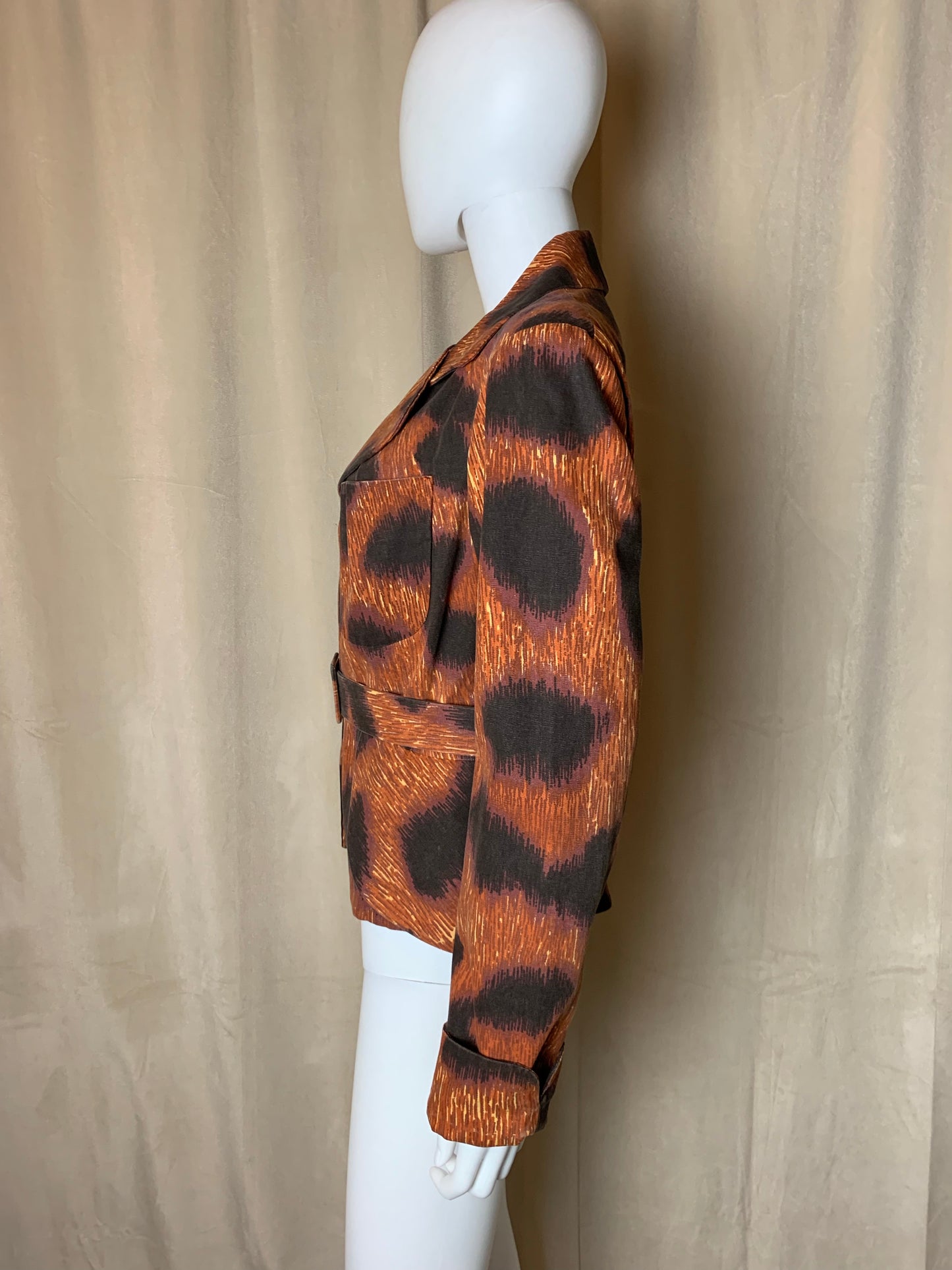 Vivienne Westwood SS 1994 Café Society Leopard Jacket