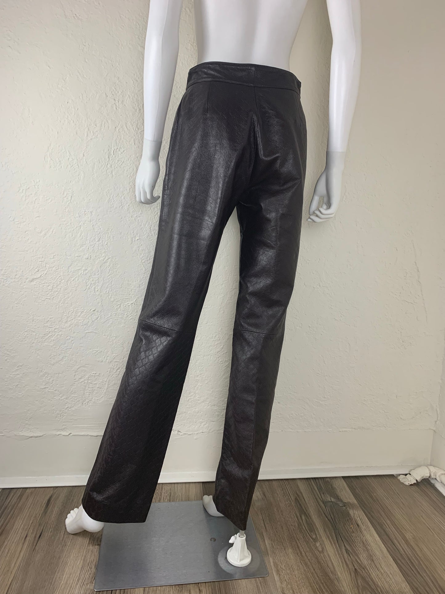 Missoni Vintage Leather Pants